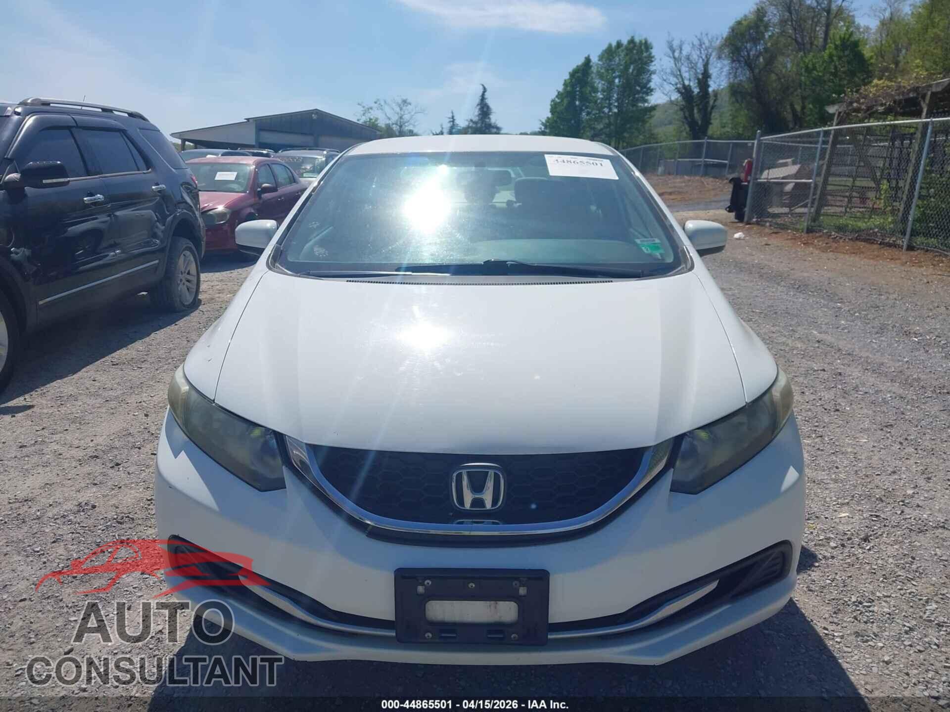 HONDA CIVIC 2014 - 19XFB2F53EE229340