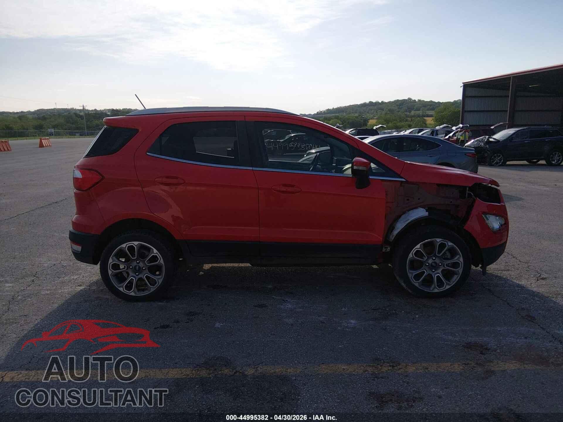 FORD ECOSPORT 2019 - MAJ6S3KL1KC296540