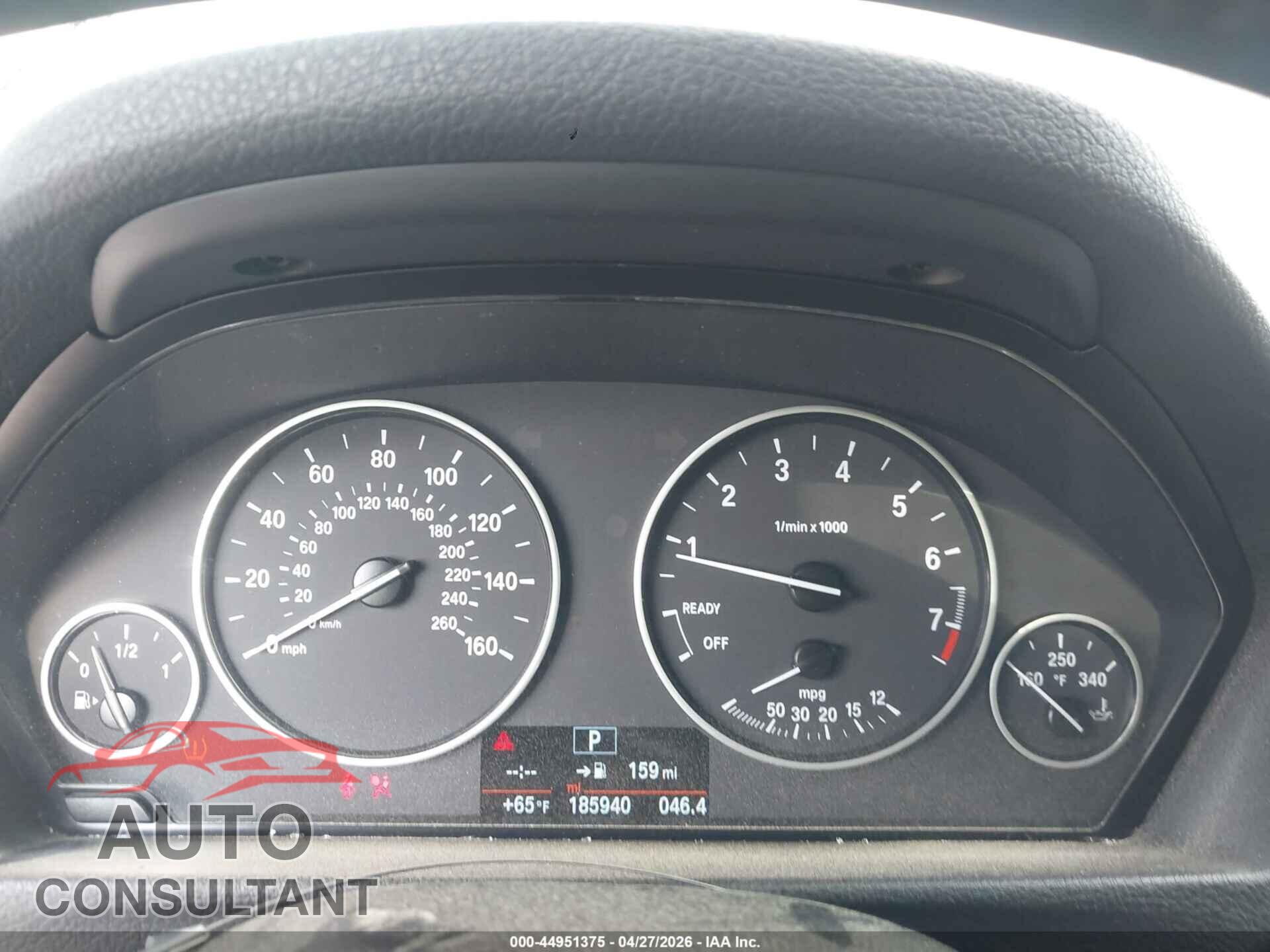 BMW 320I 2015 - WBA3B1C58FK139145