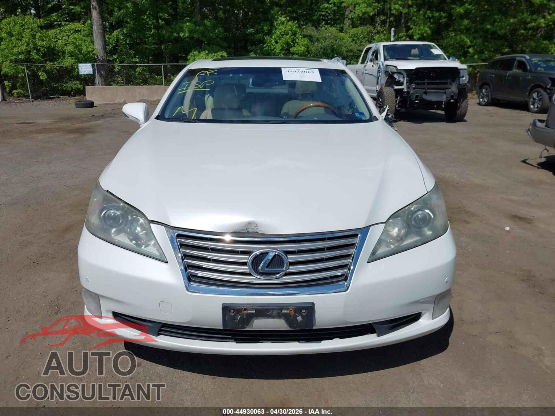 LEXUS ES 350 2012 - JTHBK1EG2C2499714