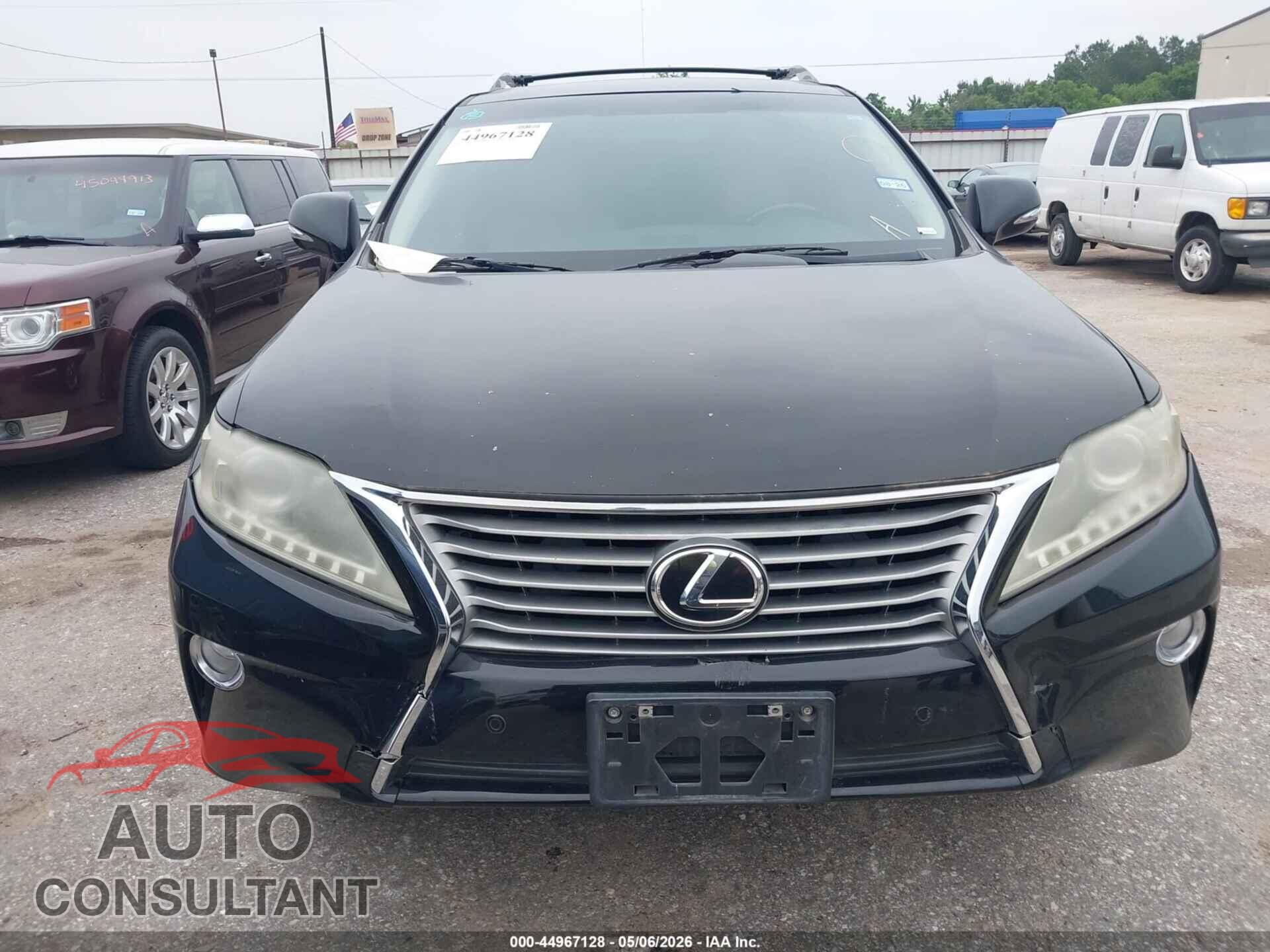 LEXUS RX 350 2013 - 2T2ZK1BA9DC106144