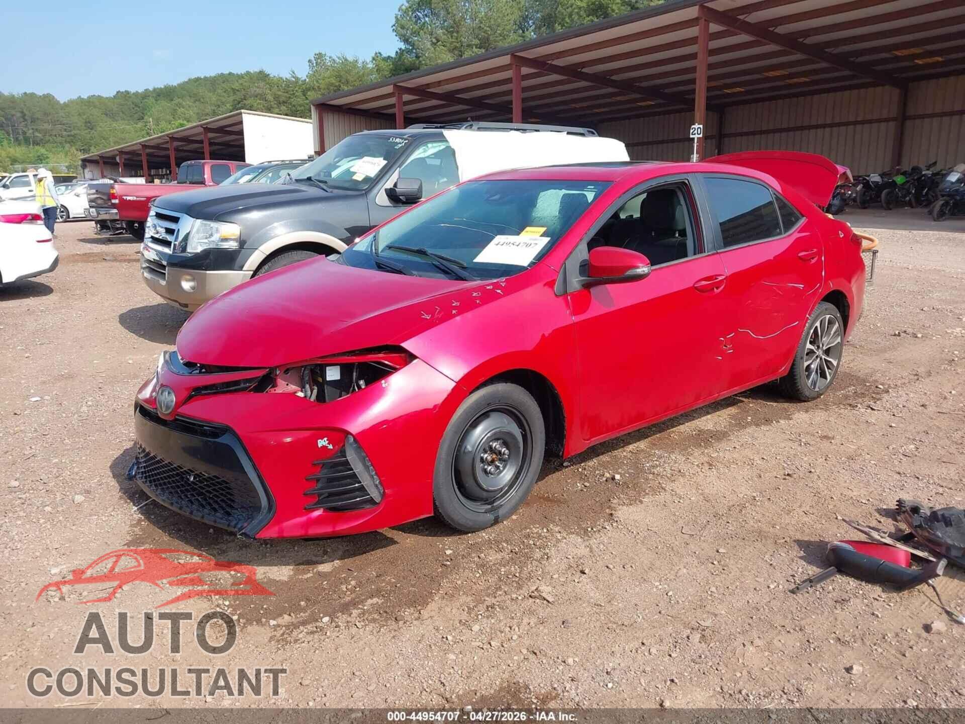 TOYOTA COROLLA 2017 - 2T1BURHE5HC822165