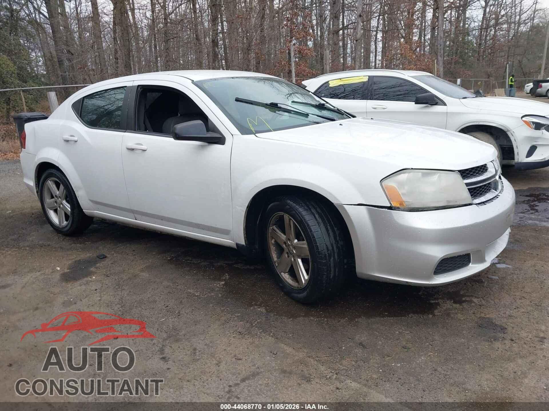 DODGE AVENGER 2013 - 1C3CDZAB1DN551766