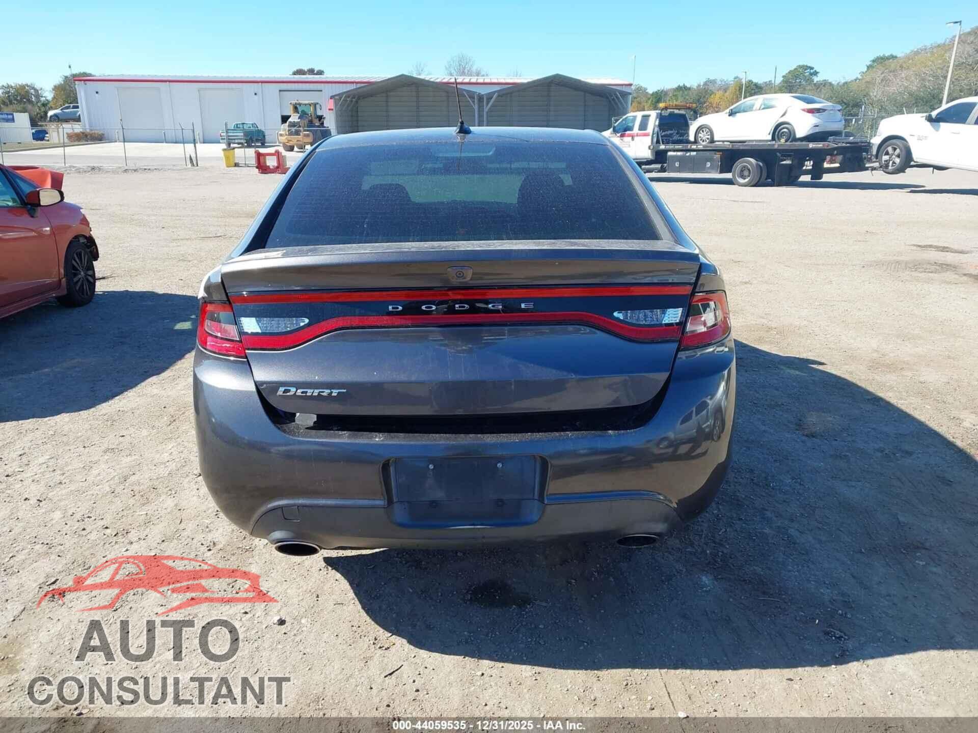 DODGE DART 2015 - 1C3CDFBB9FD422079