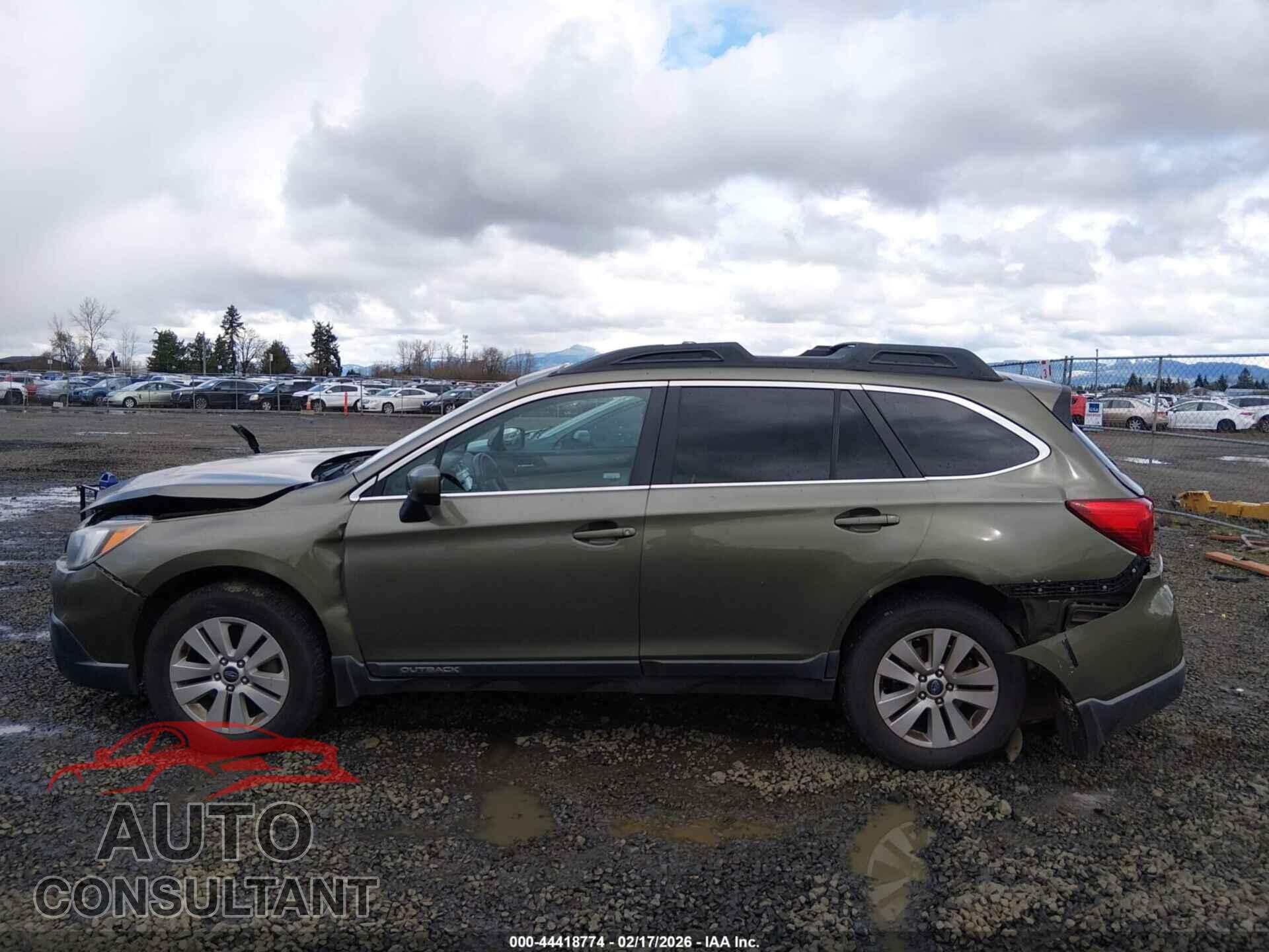 SUBARU OUTBACK 2015 - 4S4BSAEC6F3316744