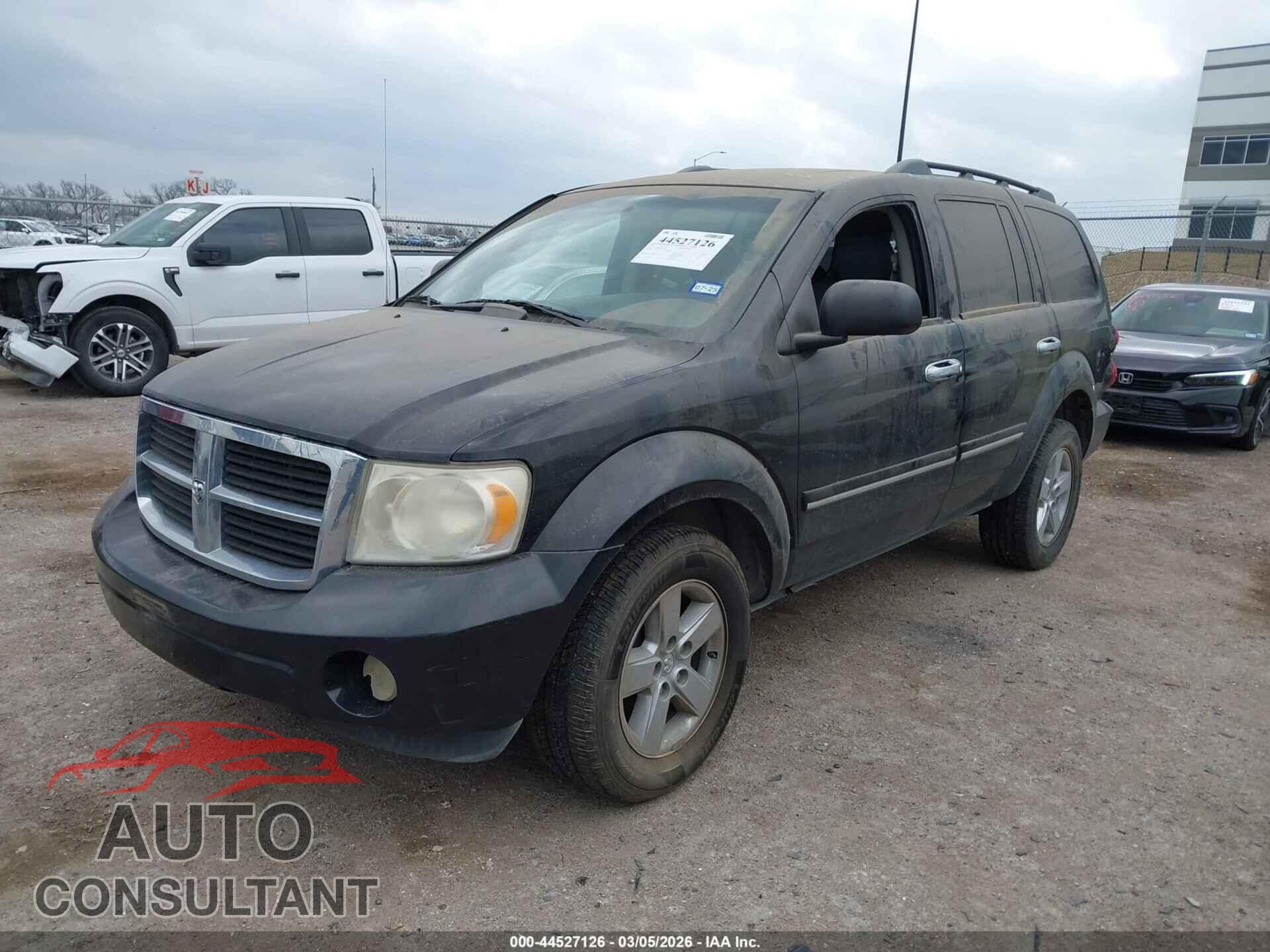 DODGE DURANGO 2009 - 1D8HD48P89F700389