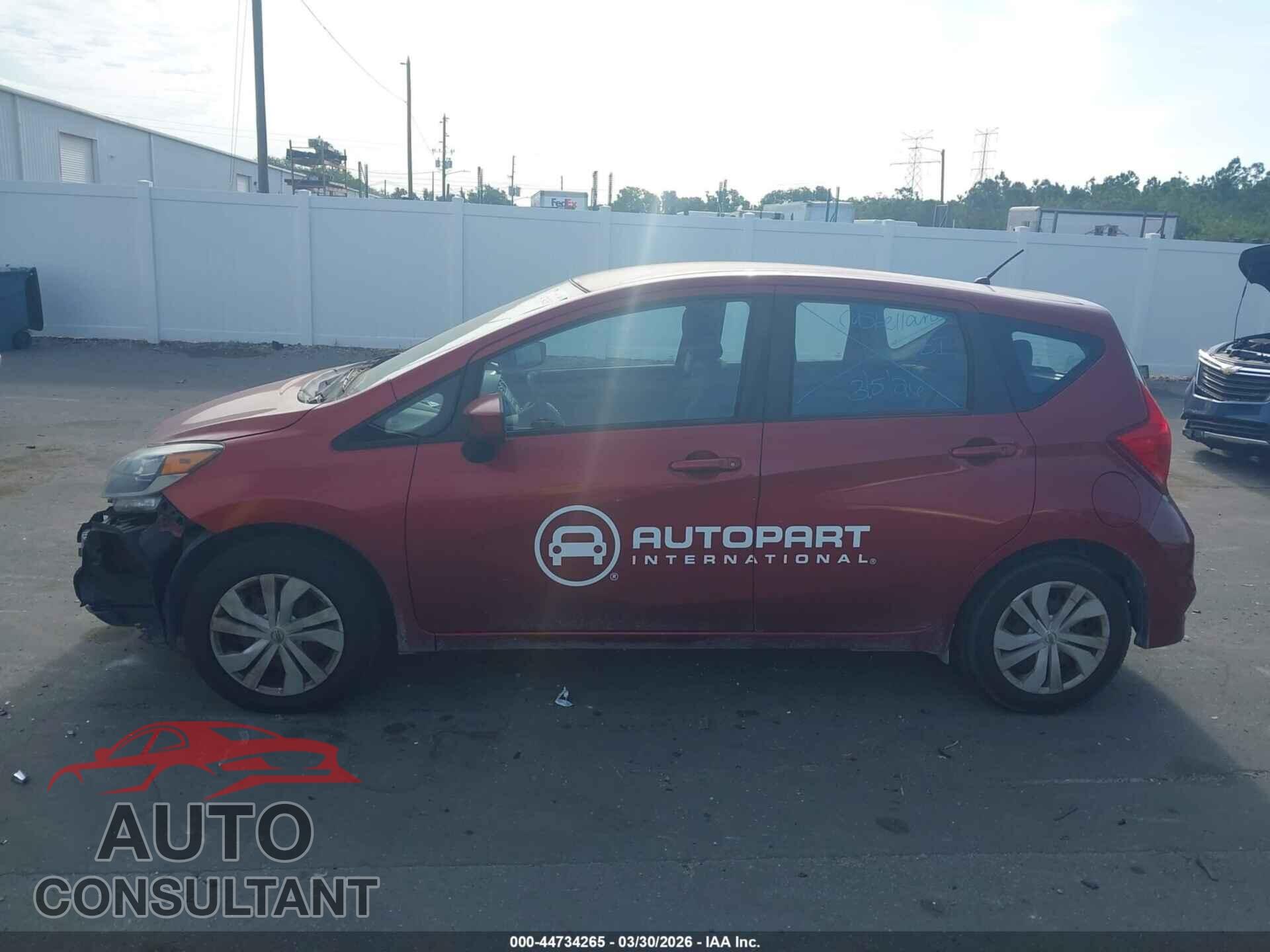 NISSAN VERSA NOTE 2017 - 3N1CE2CP4HL364992