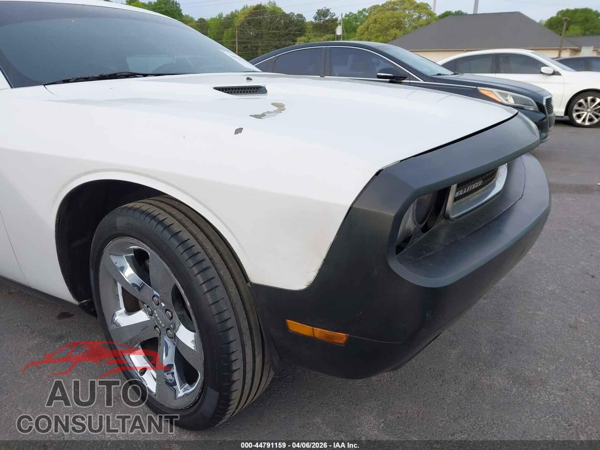 DODGE CHALLENGER 2012 - 2C3CDYAG9CH137499