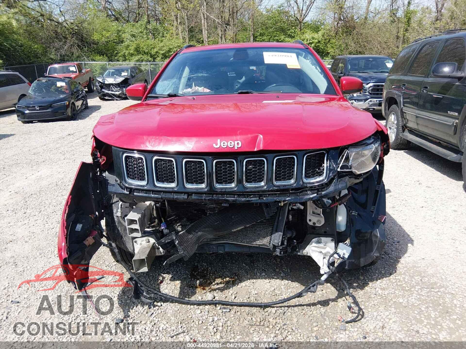 JEEP NEW COMPASS 2017 - 3C4NJDBB4HT693372