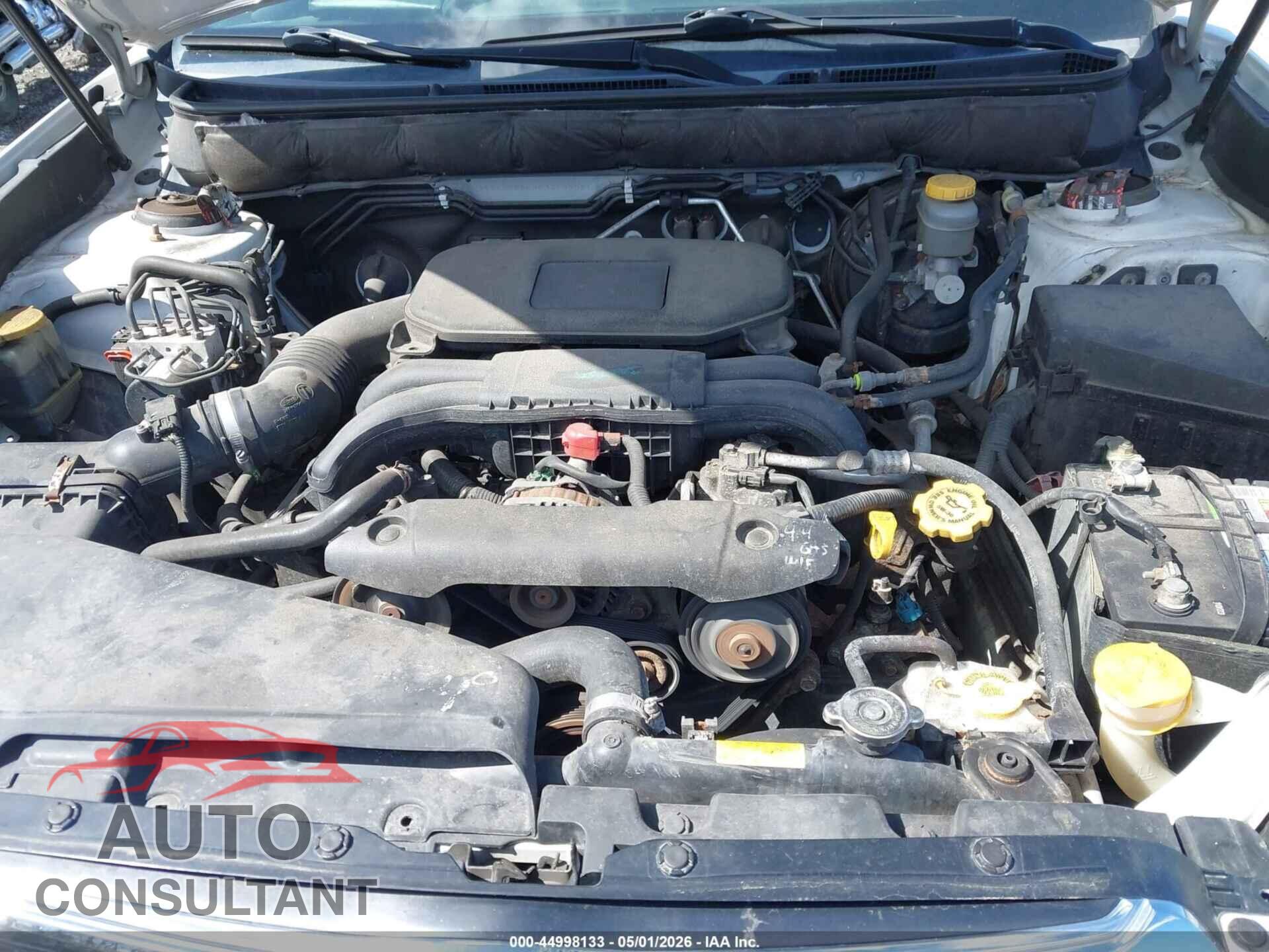 SUBARU OUTBACK 2012 - 4S4BRBAC6C3243555