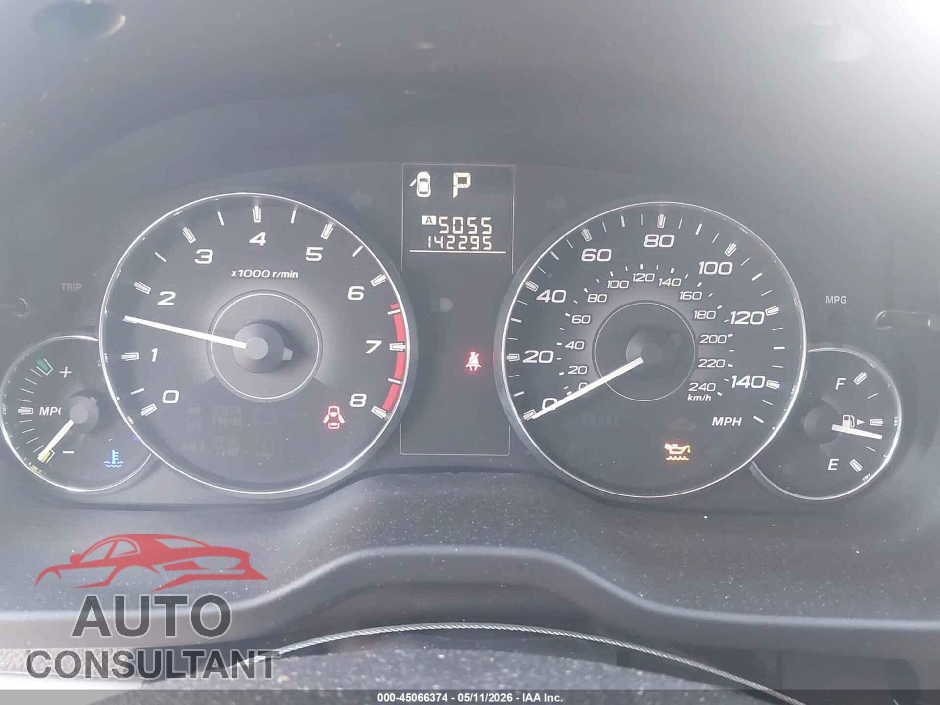 SUBARU OUTBACK 2011 - 4S4BRCCC5B3341817