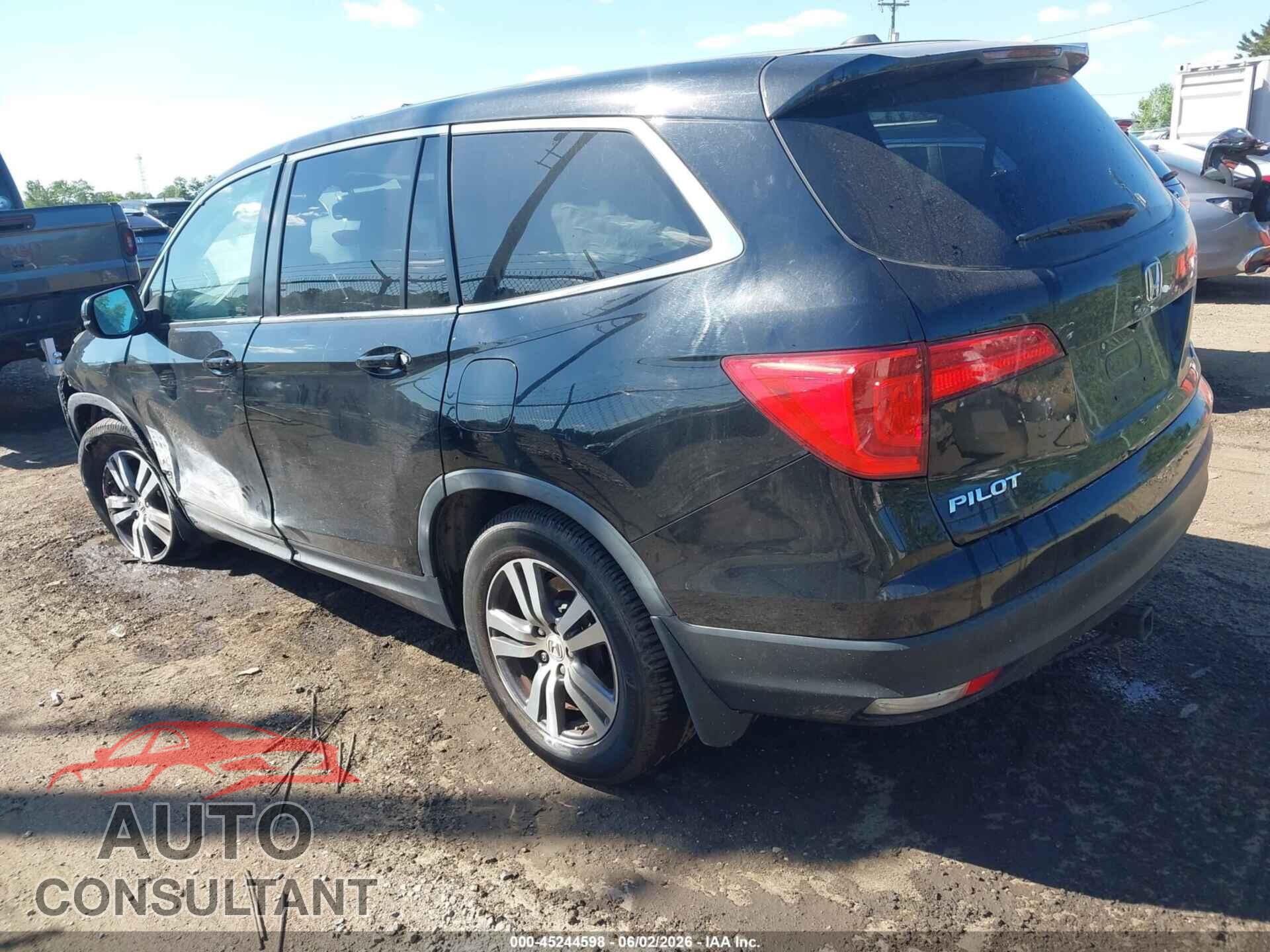 HONDA PILOT 2017 - 5FNYF6H59HB063633