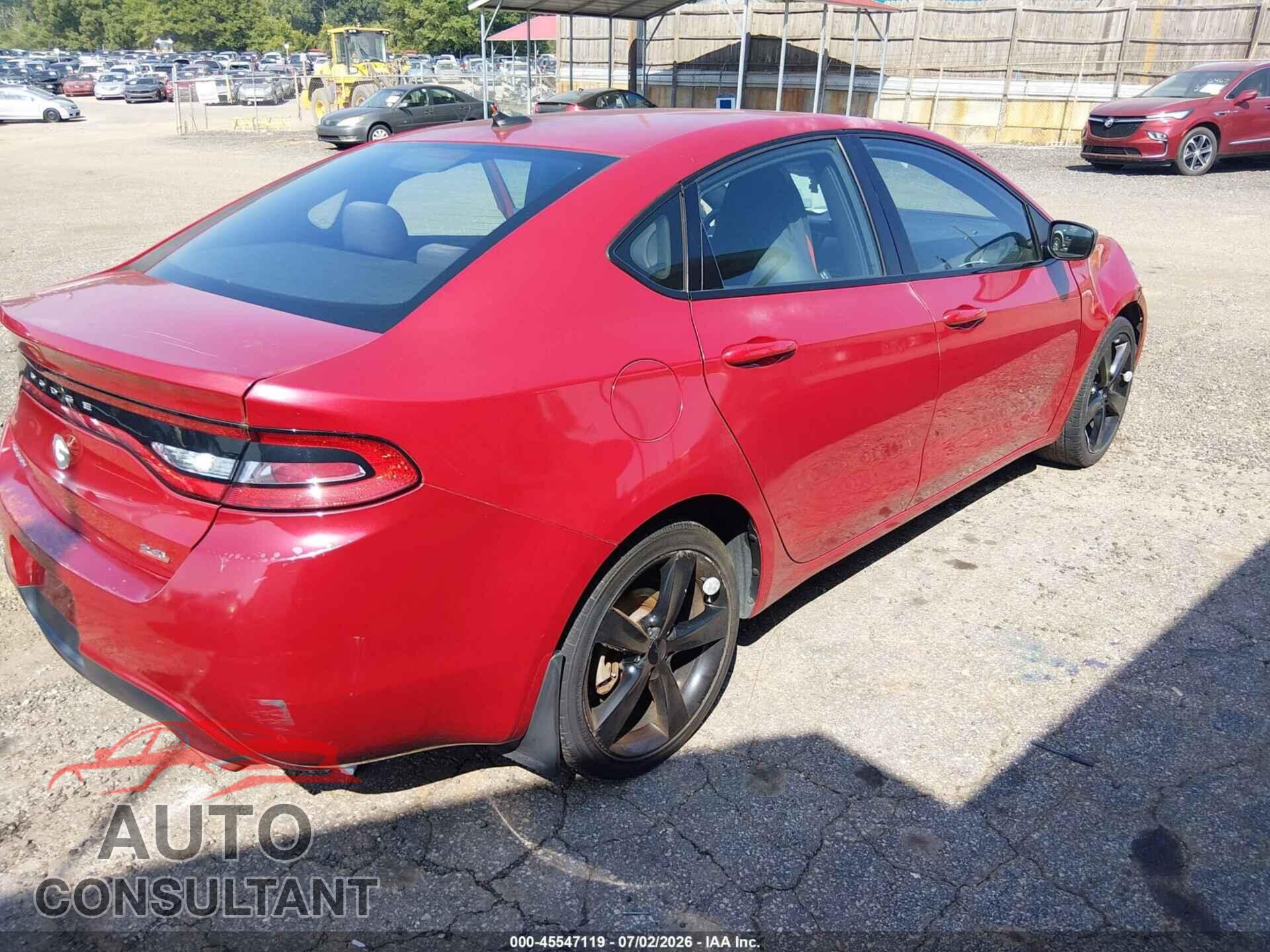 DODGE DART 2014 - 1C3CDFBB4ED770239
