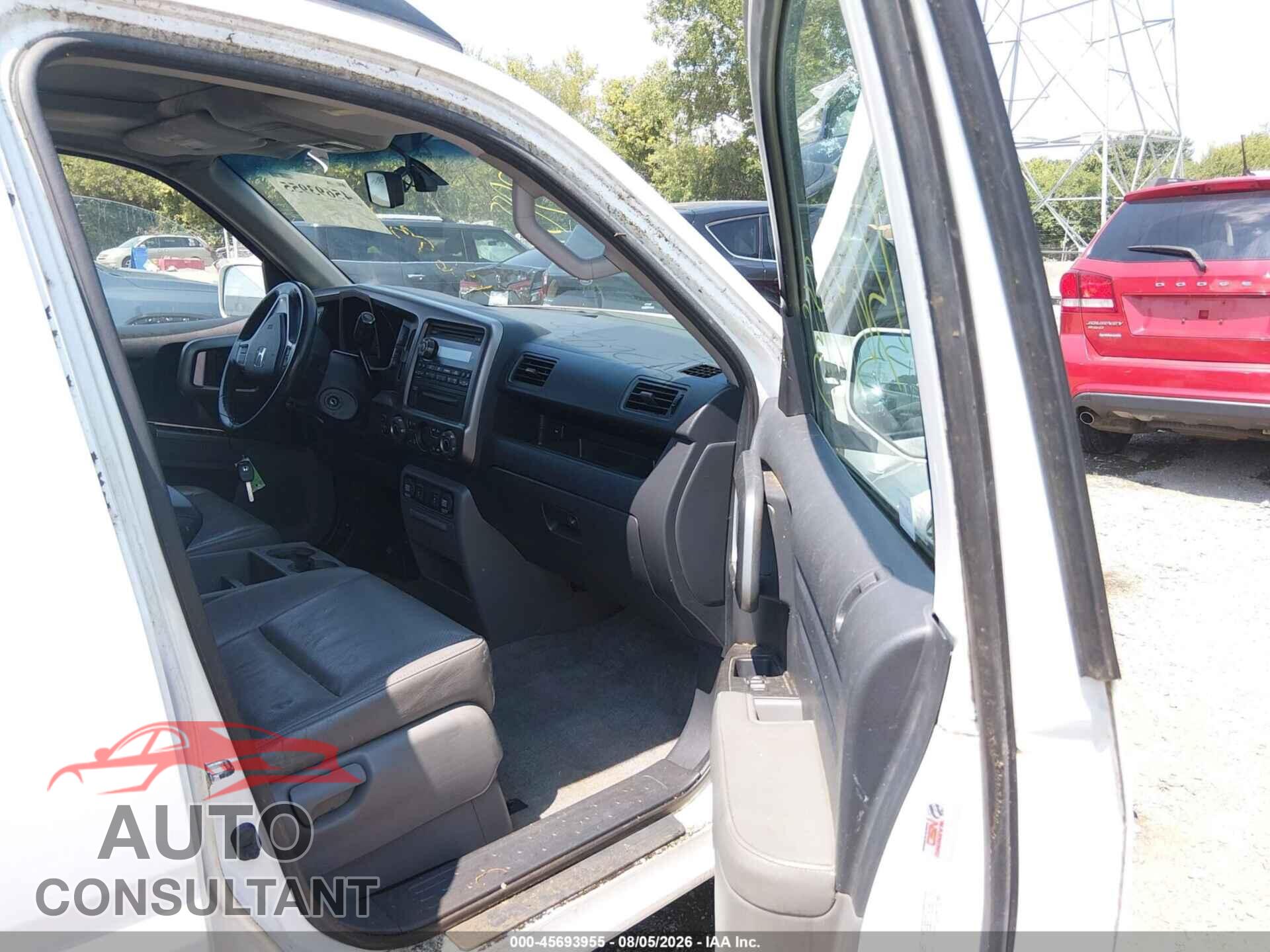 HONDA RIDGELINE 2011 - 5FPYK1F51BB006360