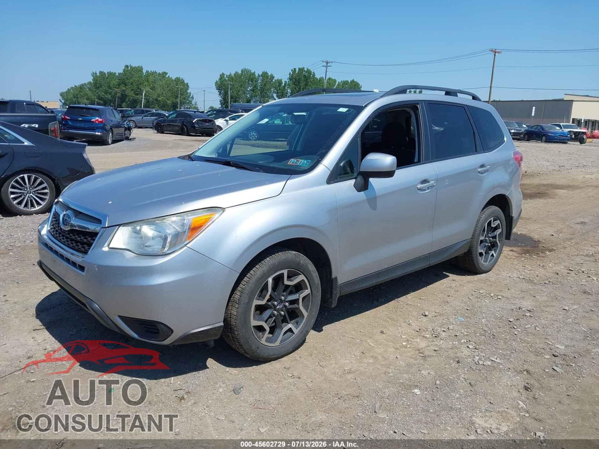 SUBARU FORESTER 2014 - JF2SJAEC1EH453469