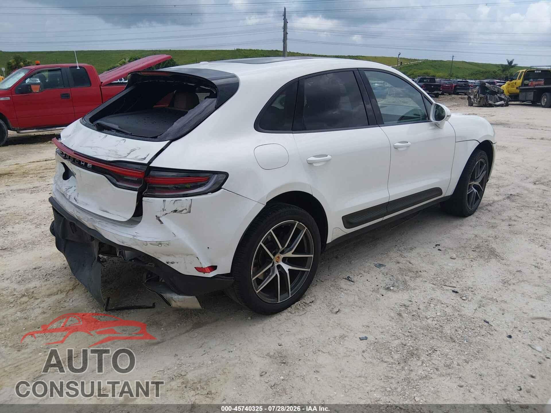 PORSCHE MACAN 2022 - WP1AA2A54NLB10626