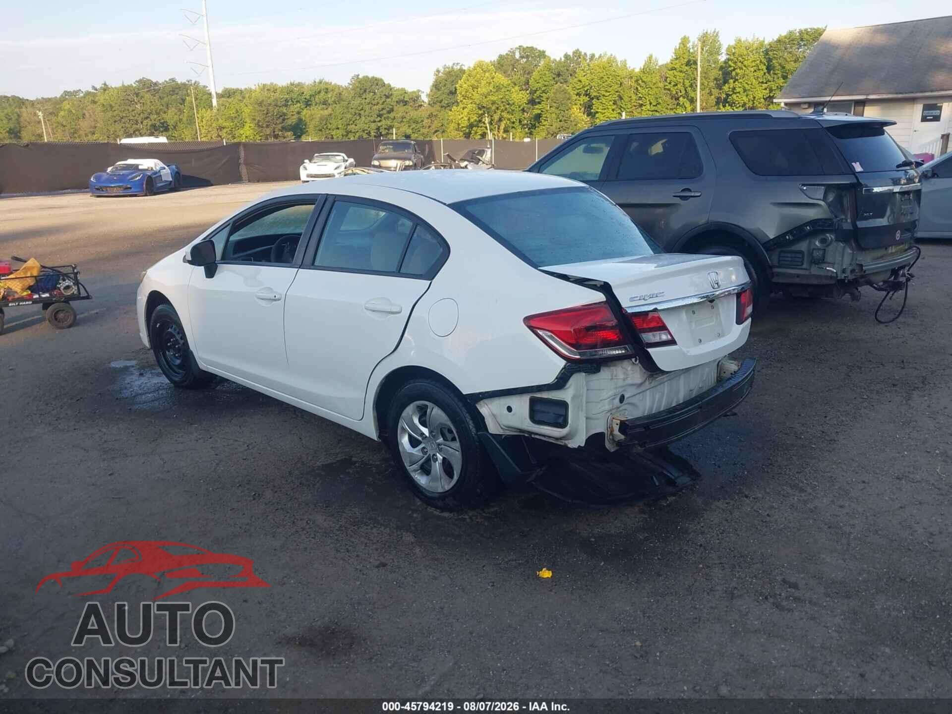 HONDA CIVIC 2014 - 19XFB2F58EE033183