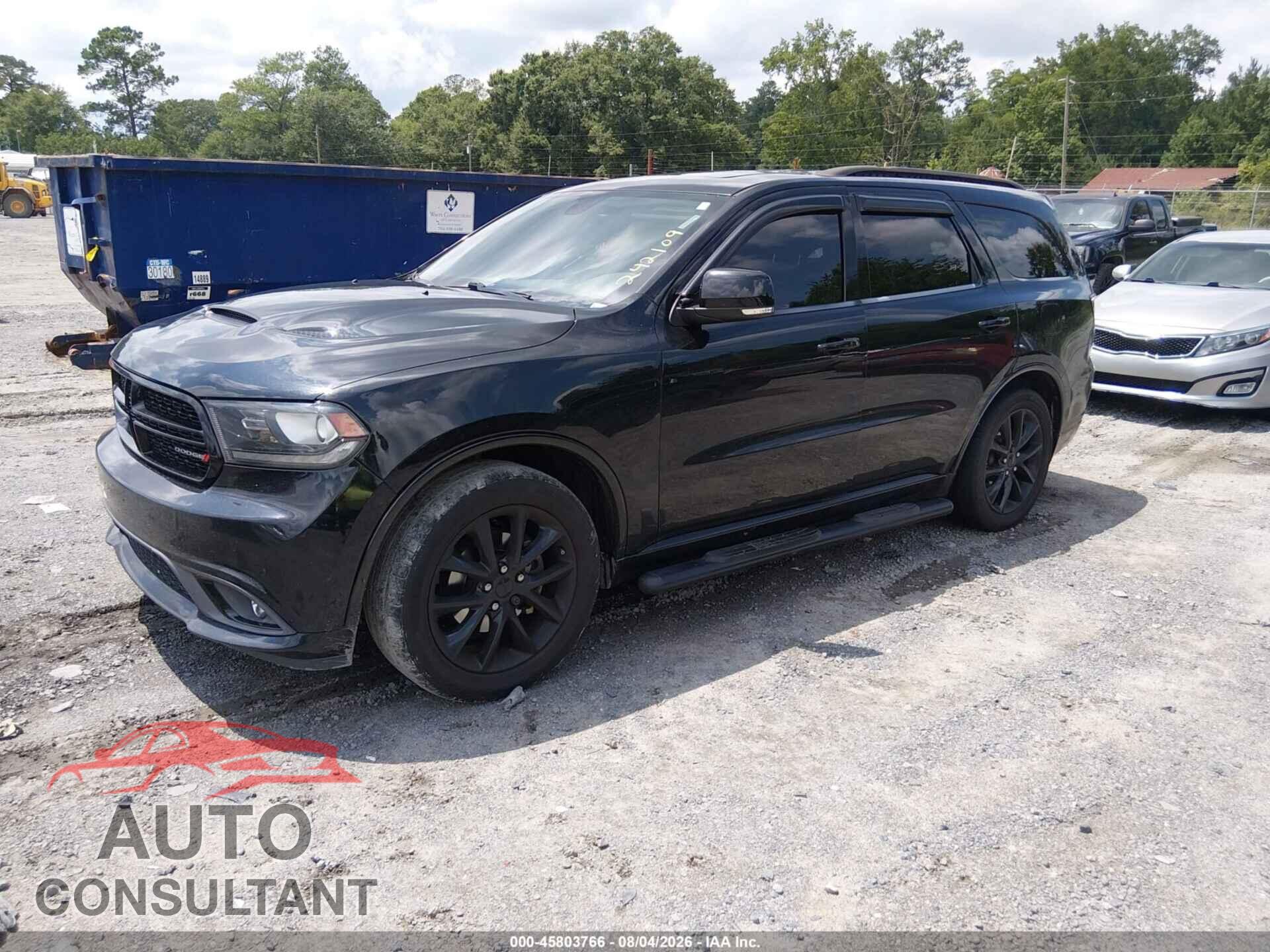 DODGE DURANGO 2018 - 1C4RDHDG0JC242109