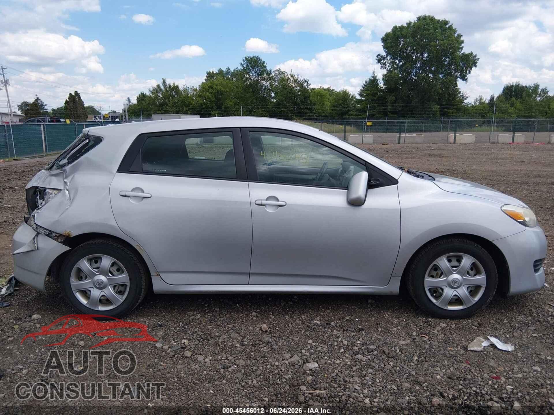TOYOTA MATRIX 2009 - 2T1KU40E19C123700