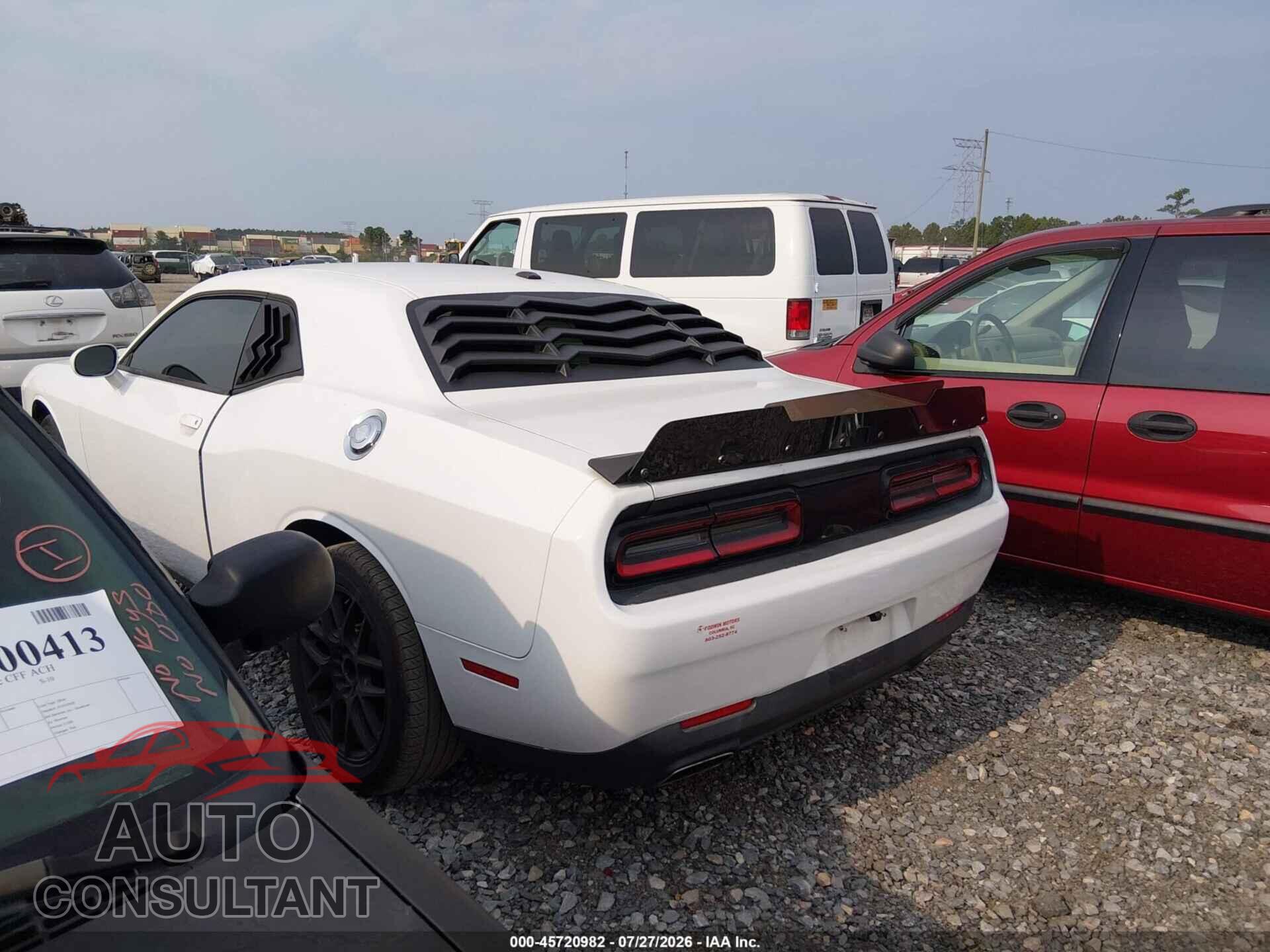 DODGE CHALLENGER 2017 - 2C3CDZAG9HH568888