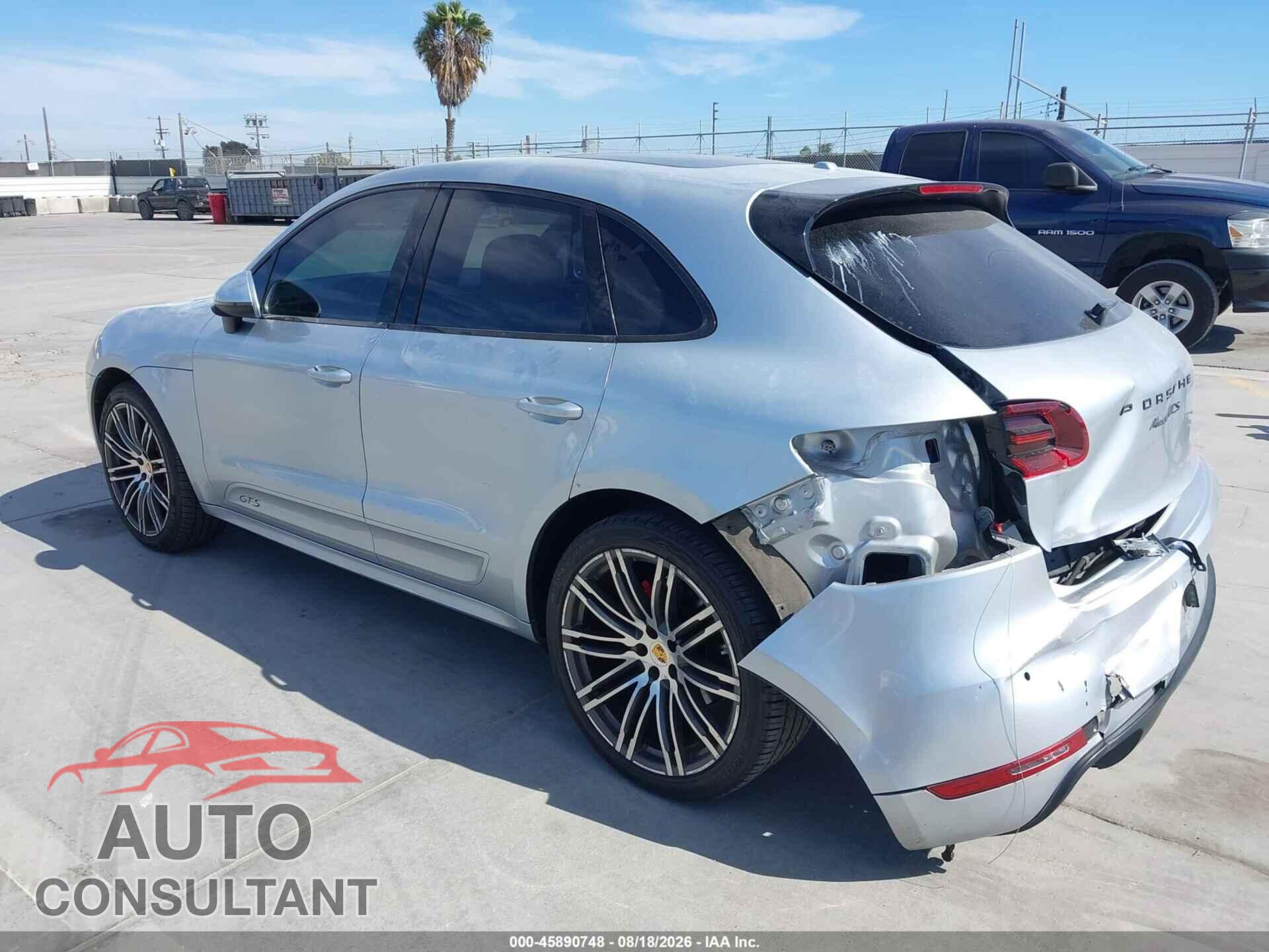 PORSCHE MACAN 2017 - WP1AG2A59HLB53376