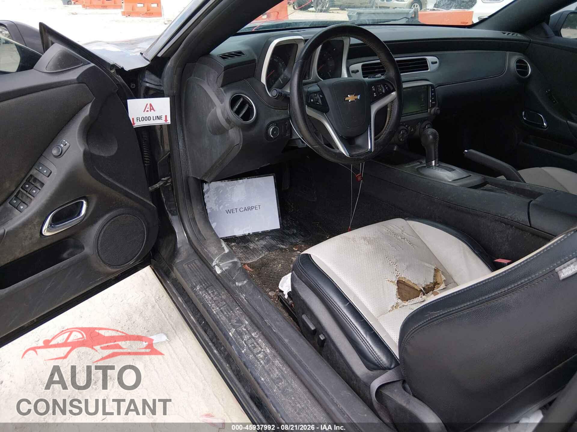 CHEVROLET CAMARO 2014 - 2G1FB3D35E9292891