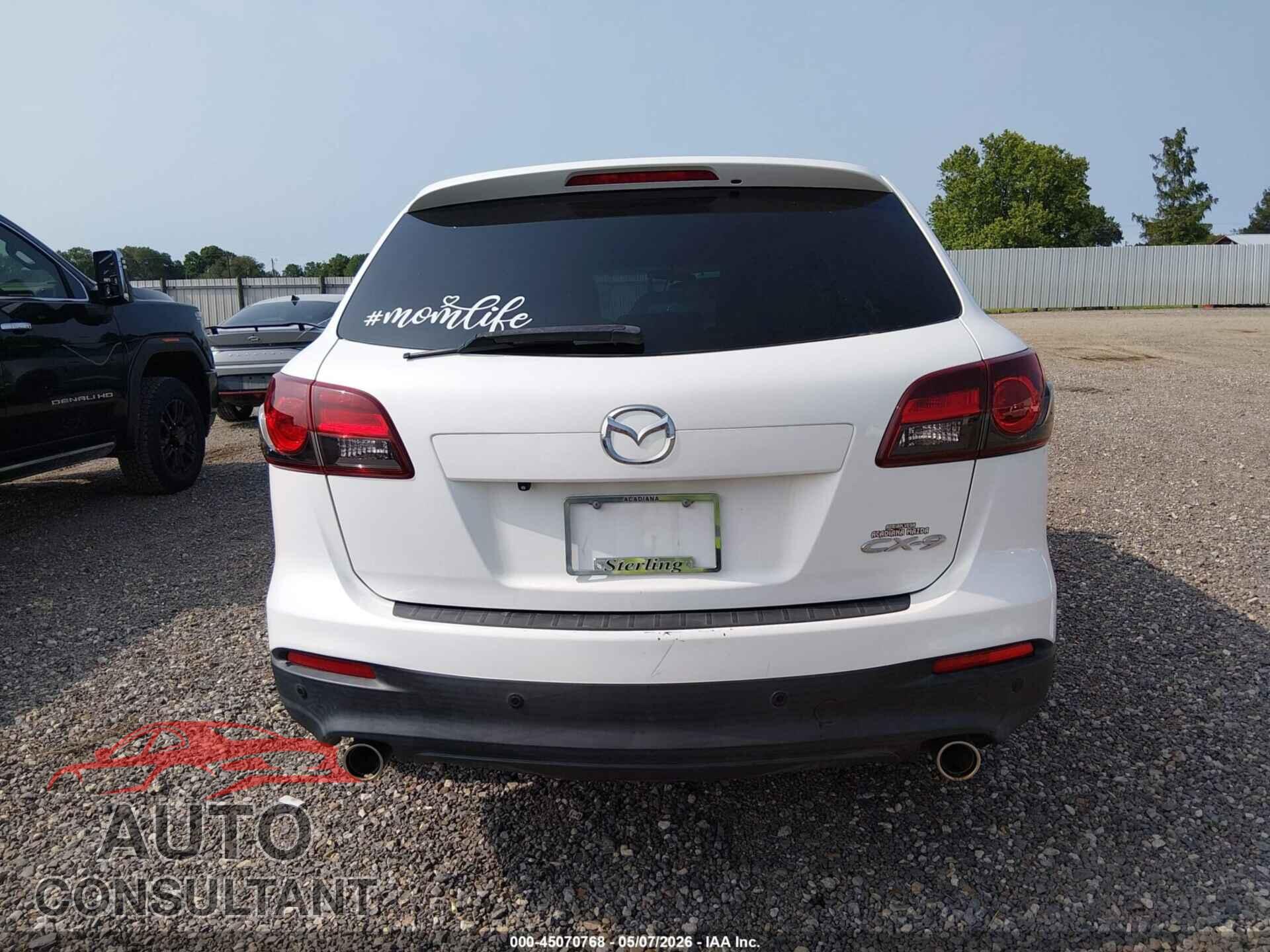 MAZDA CX-9 2015 - JM3TB2CA6F0449996