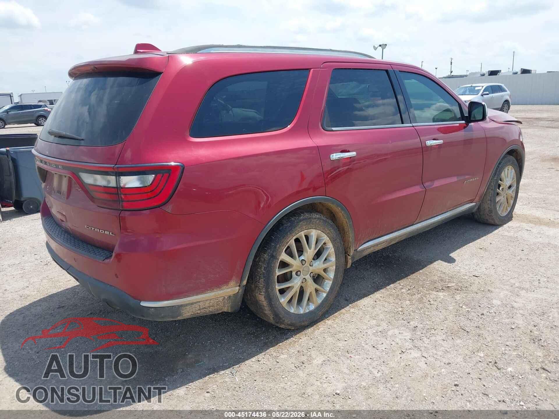 DODGE DURANGO 2014 - 1C4RDHEG3EC381364