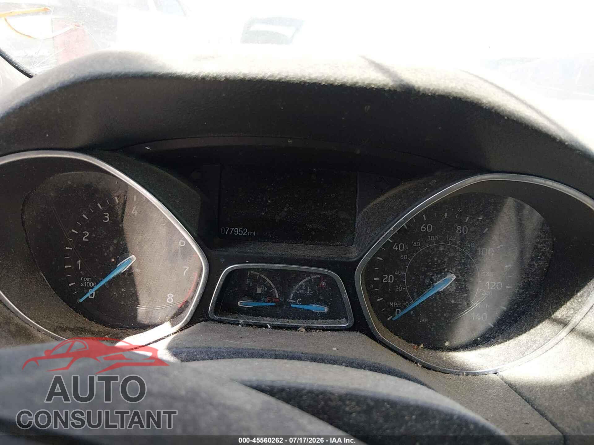 FORD FOCUS 2017 - 1FADP3F28HL314230