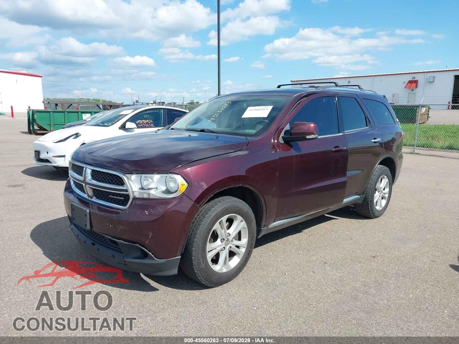 DODGE DURANGO 2012 - 1C4RDJDG6CC144647