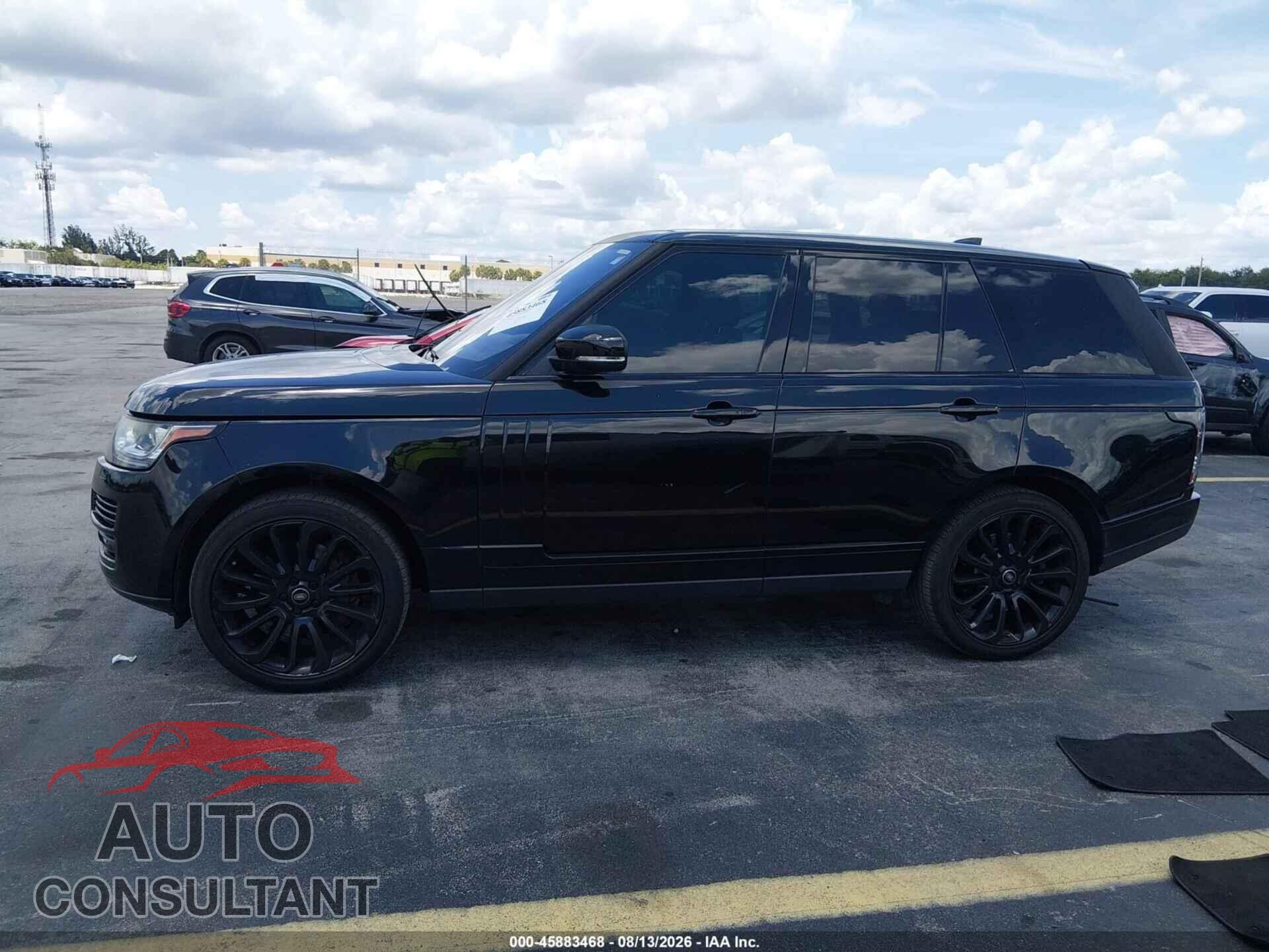 LAND ROVER RANGE ROVER 2017 - SALGS2FV3HA378688