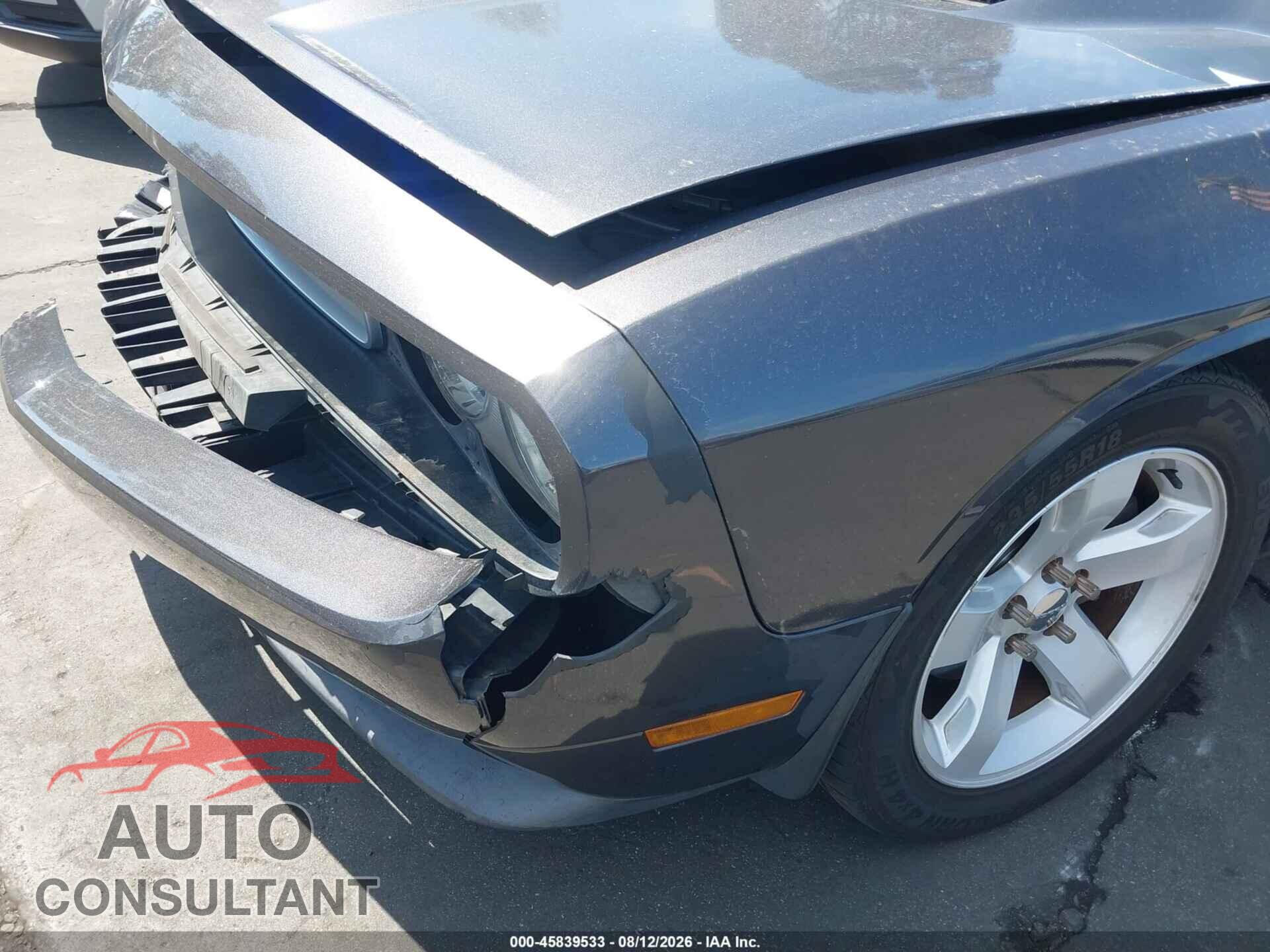 DODGE CHALLENGER 2013 - 2C3CDYAG0DH708590