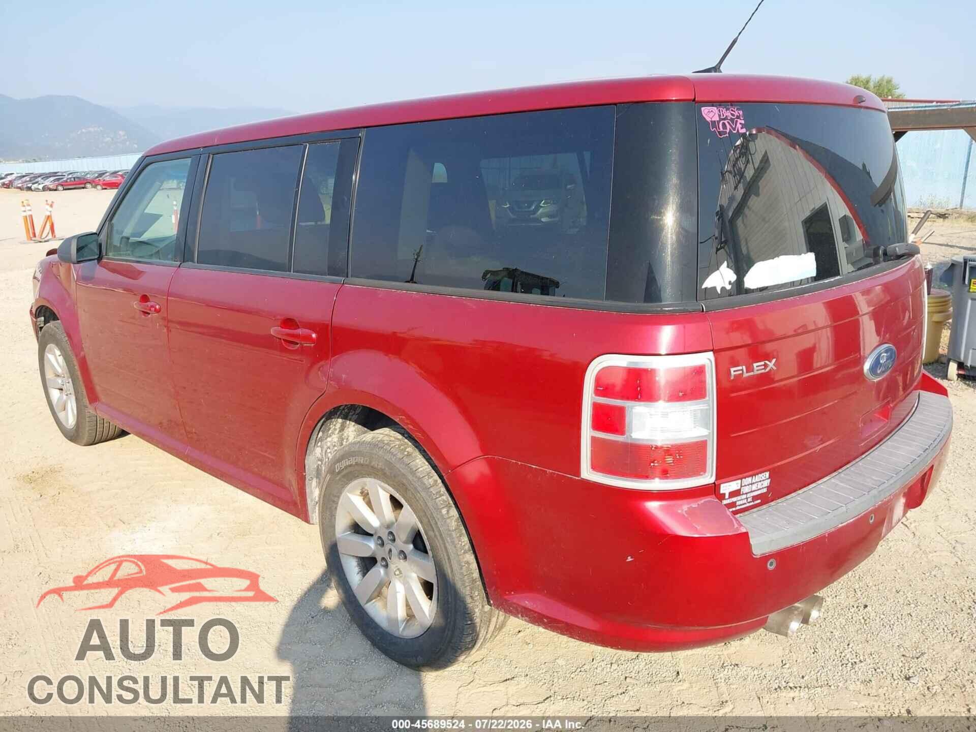 FORD FLEX 2009 - 2FMDK51C29BA20162