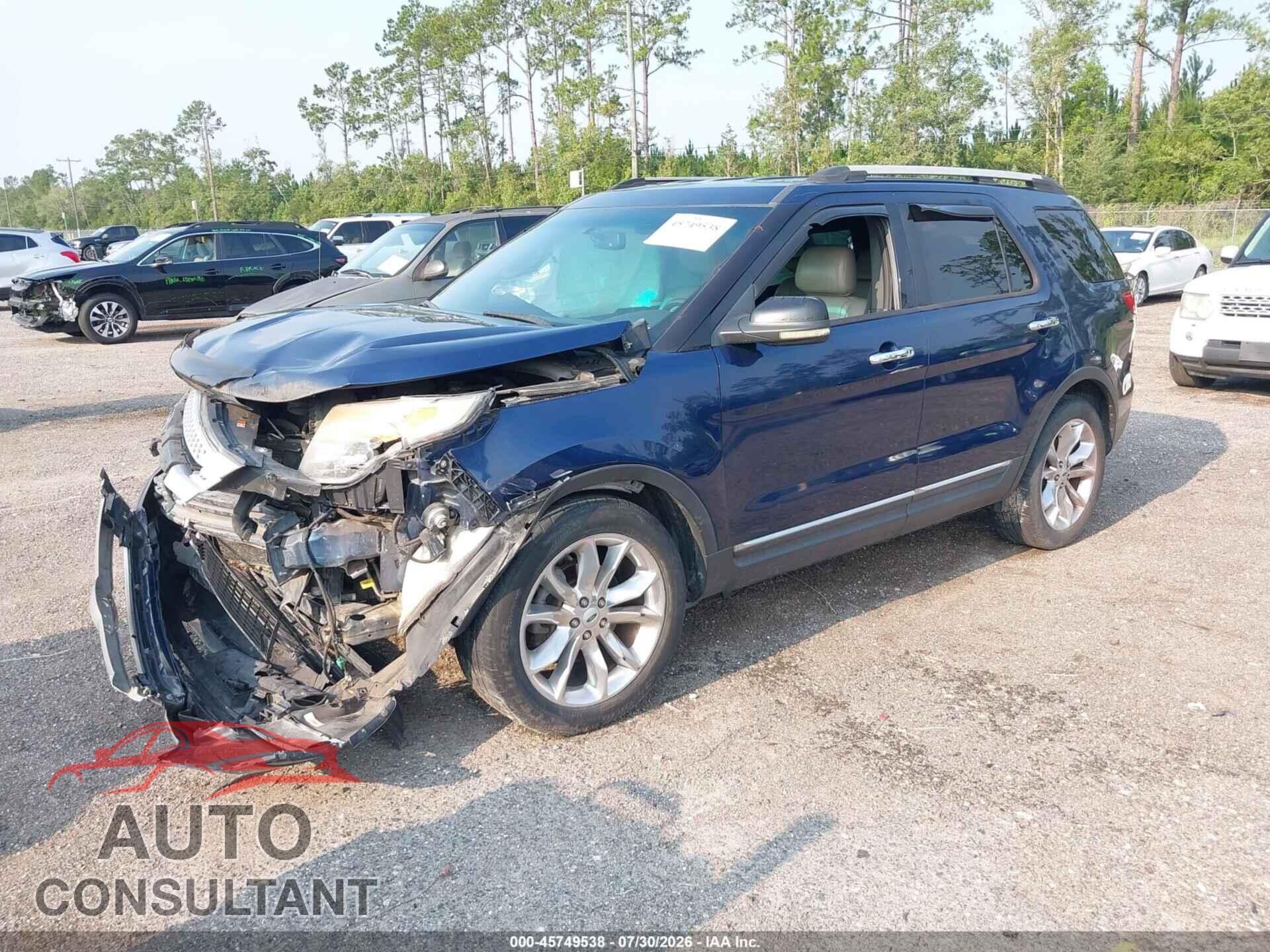 FORD EXPLORER 2012 - 1FMHK7D87CGA07542