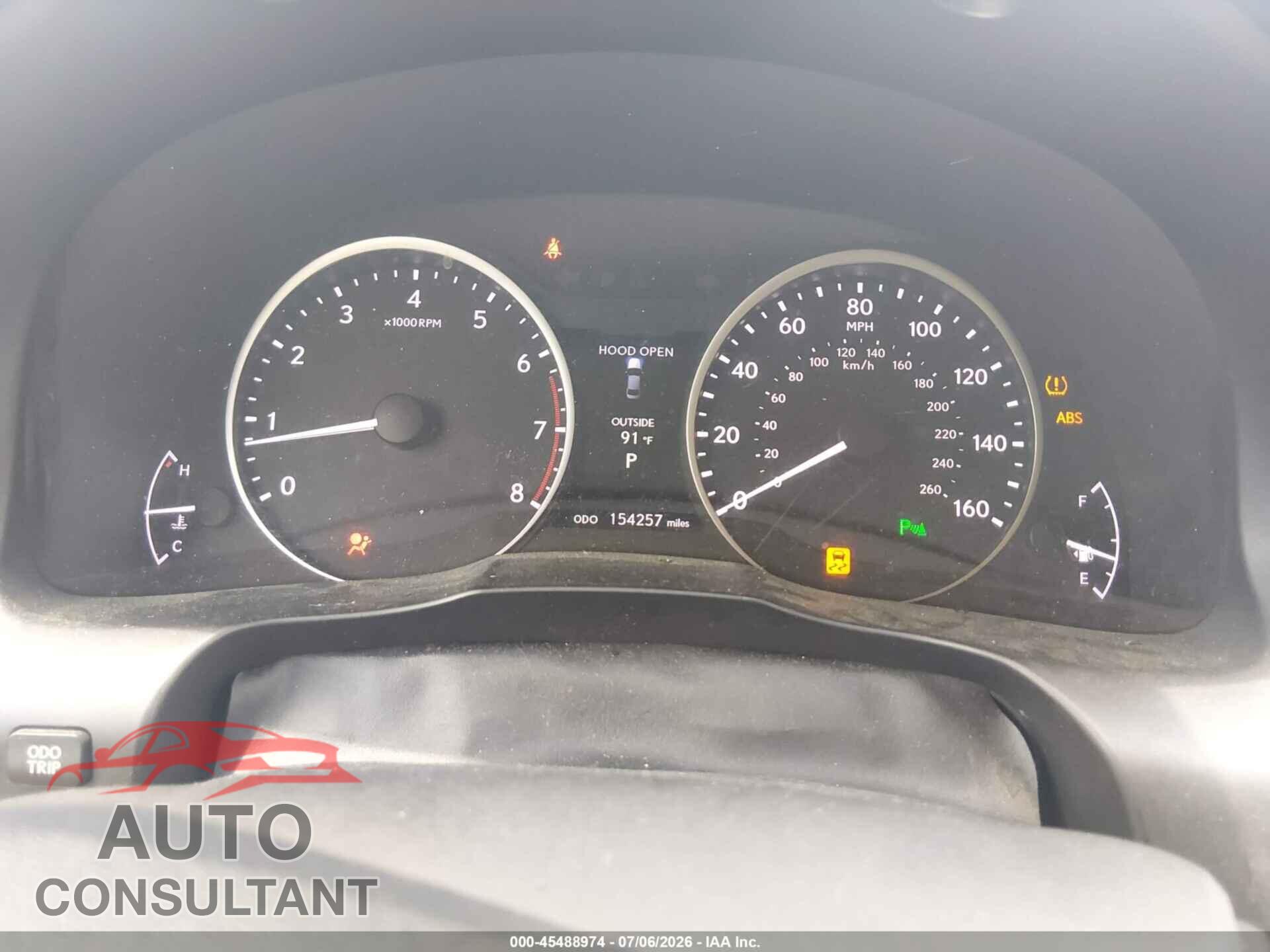 LEXUS ES 350 2013 - JTHBK1GG8D2059320