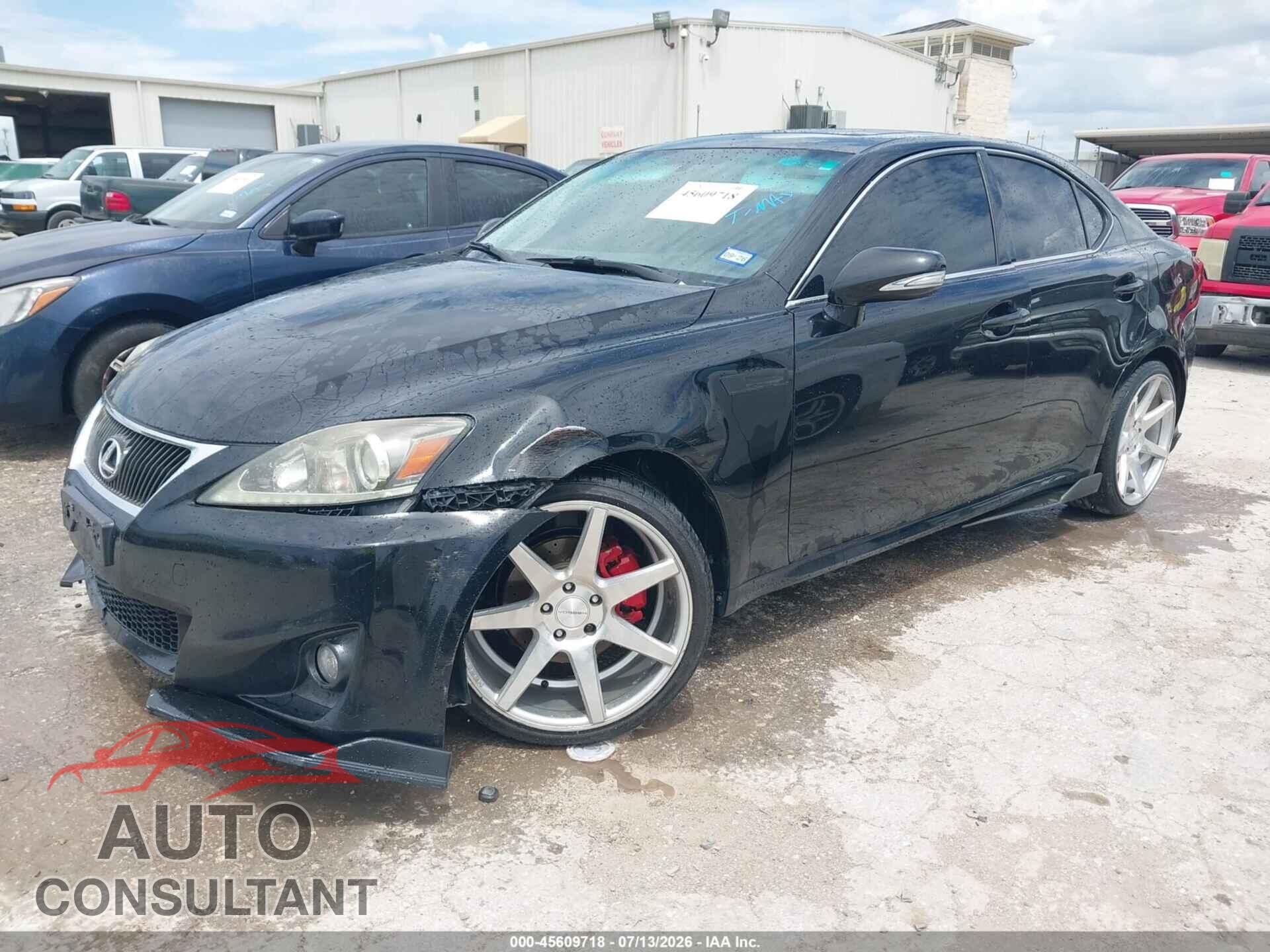 LEXUS IS 250 2012 - JTHBF5C29C2103040