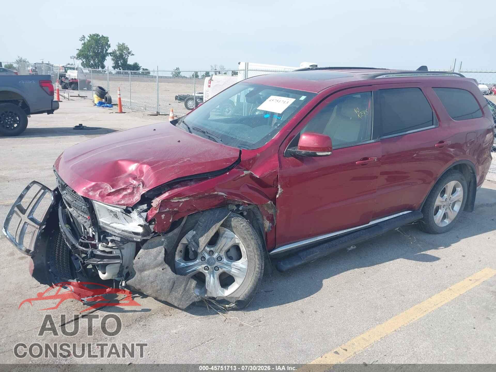 DODGE DURANGO 2015 - 1C4RDJDG2FC121189