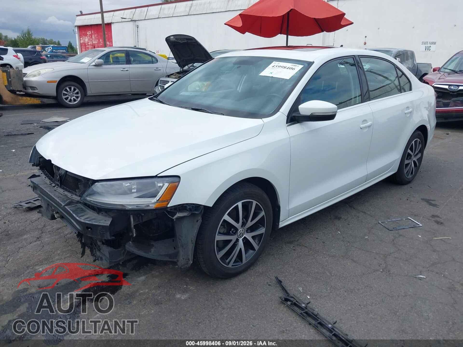 VOLKSWAGEN JETTA 2017 - 3VWDB7AJ8HM329594