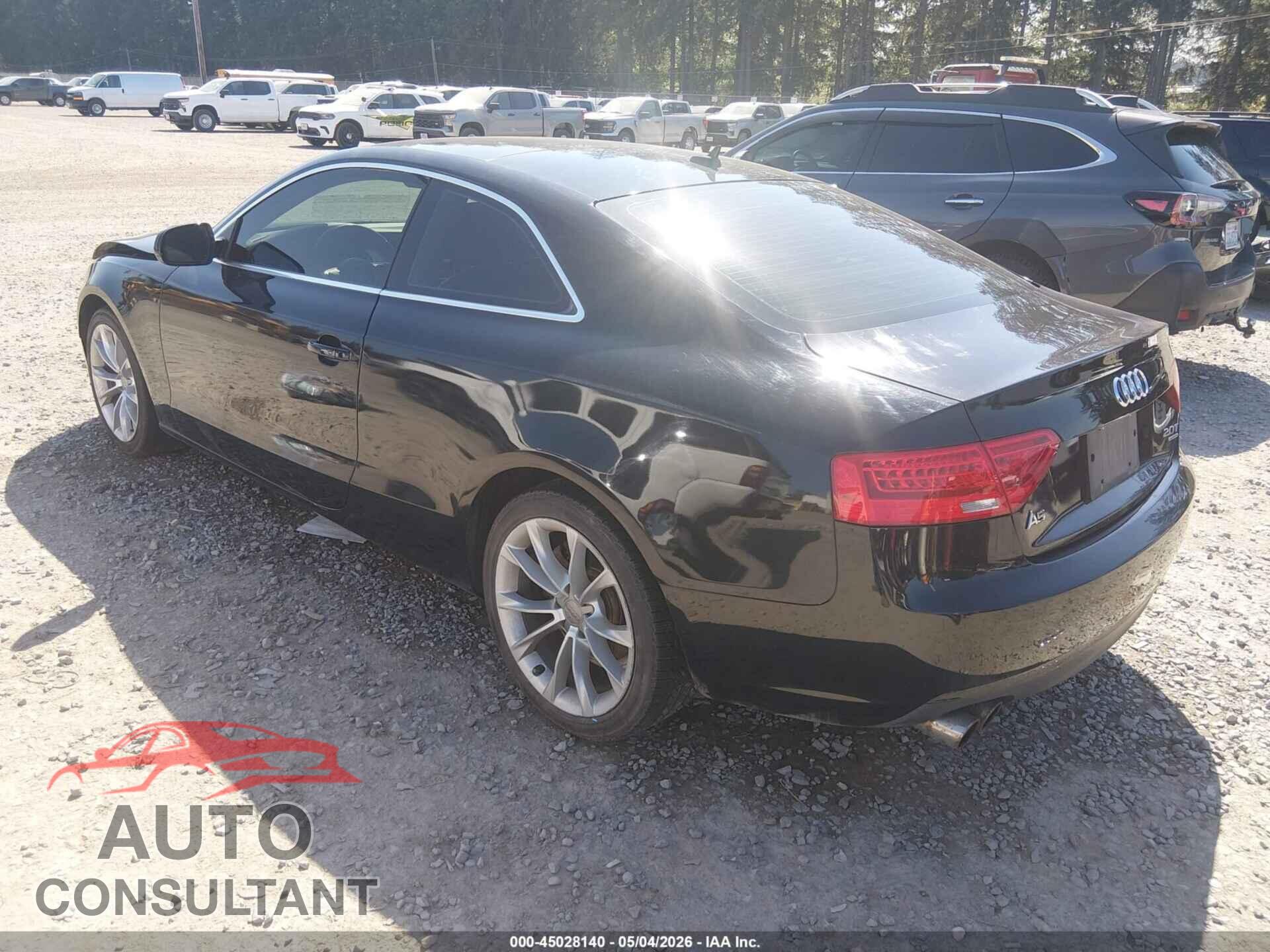 AUDI A5 2013 - WAUCFAFR4DA035497
