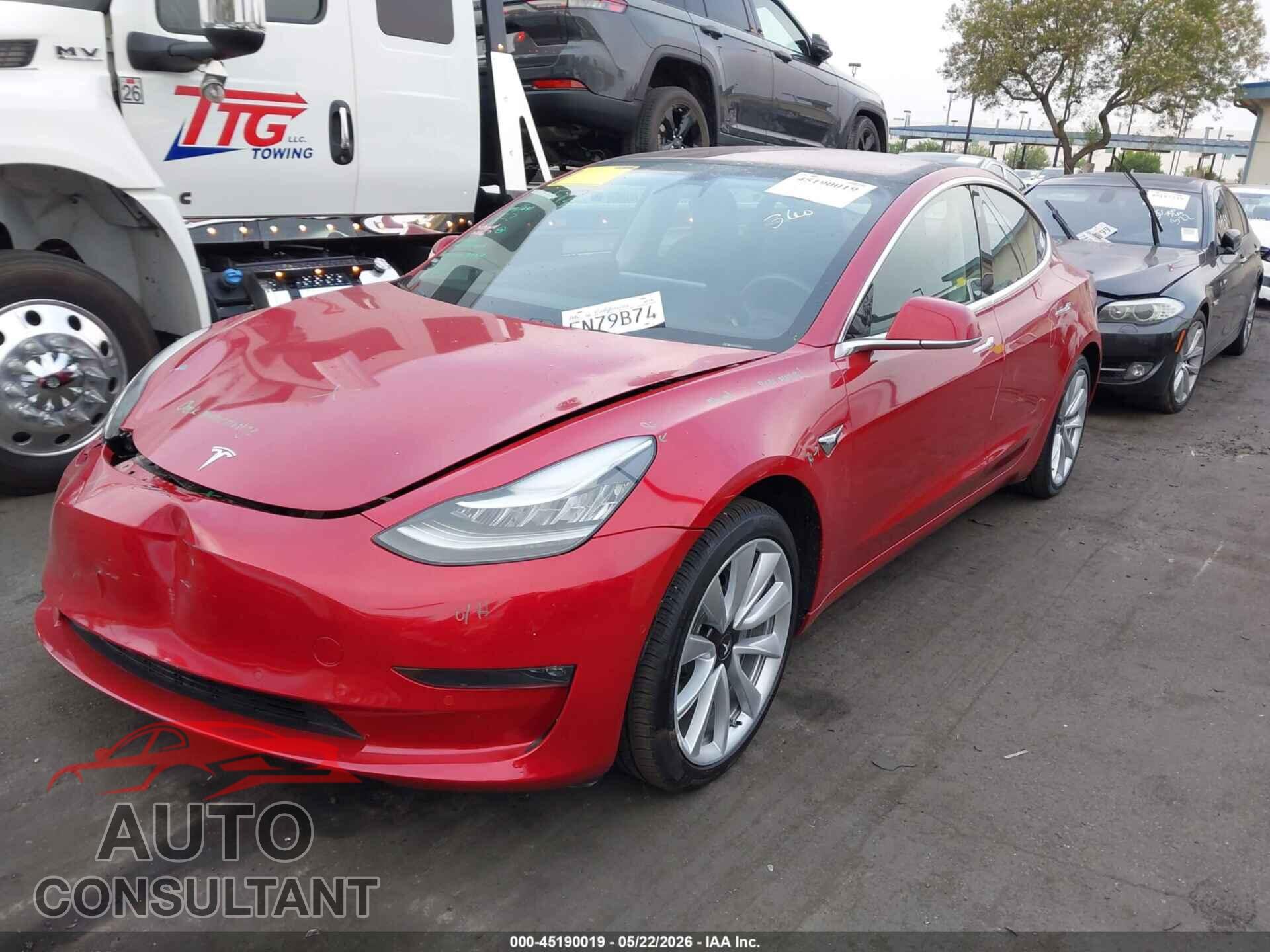 TESLA MODEL 3 2018 - 5YJ3E1EA4JF032894