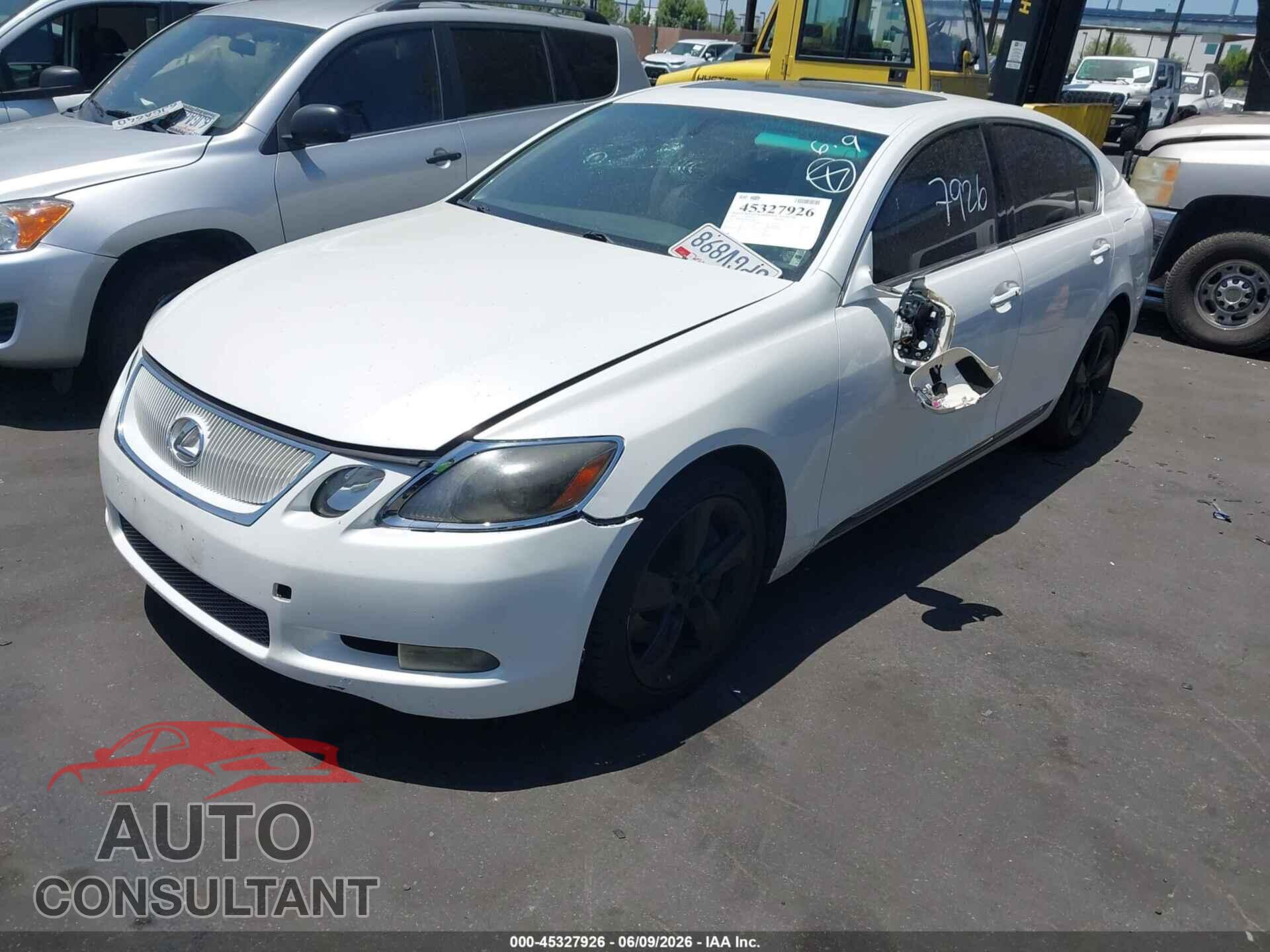 LEXUS GS 350 2011 - JTHBE1KS2B0052360