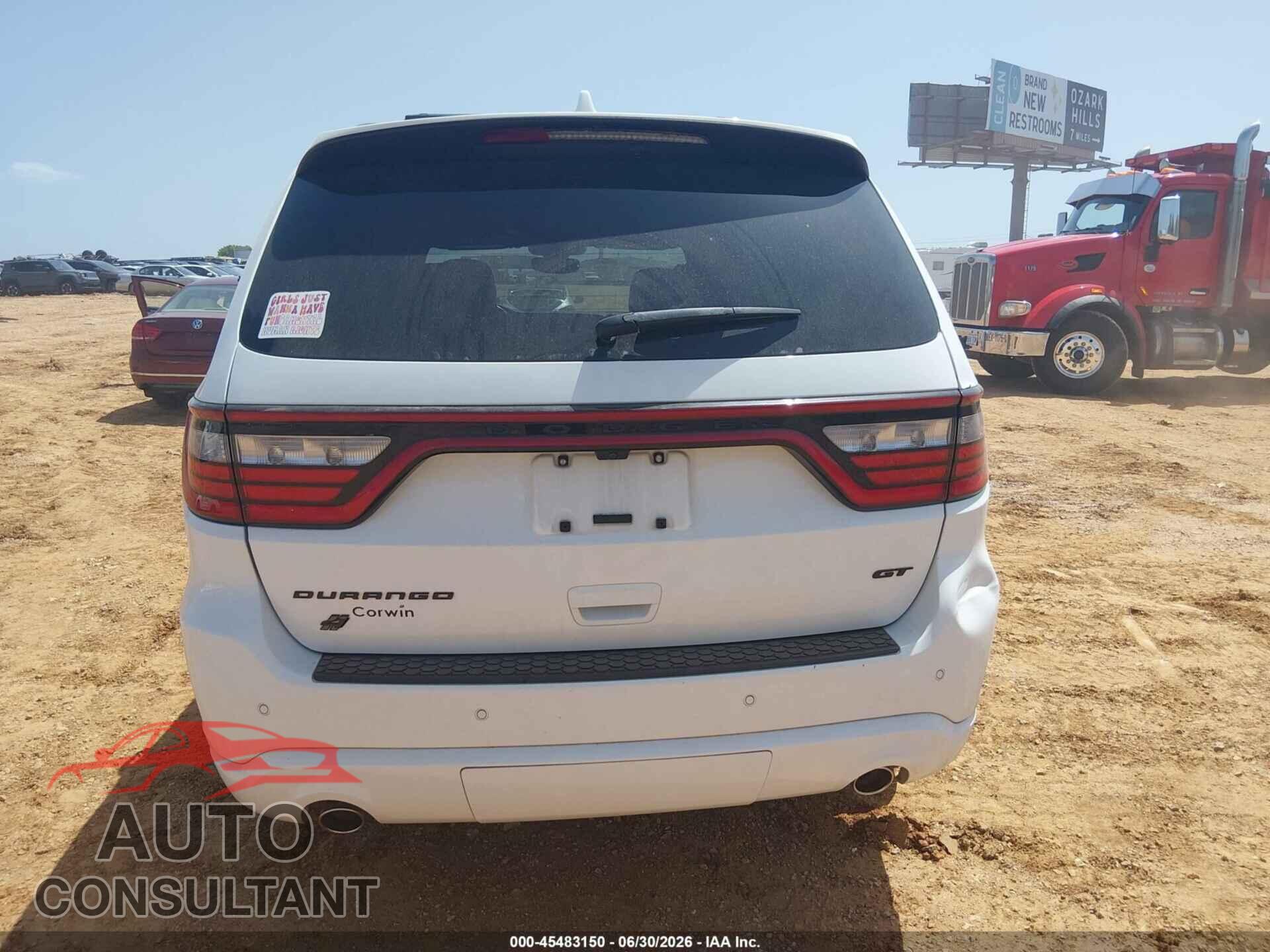 DODGE DURANGO 2021 - 1C4RDJDG4MC688758