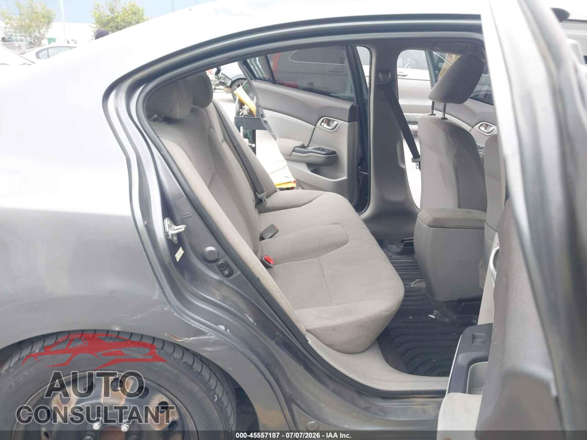 HONDA CIVIC 2012 - 19XFB2F53CE304583