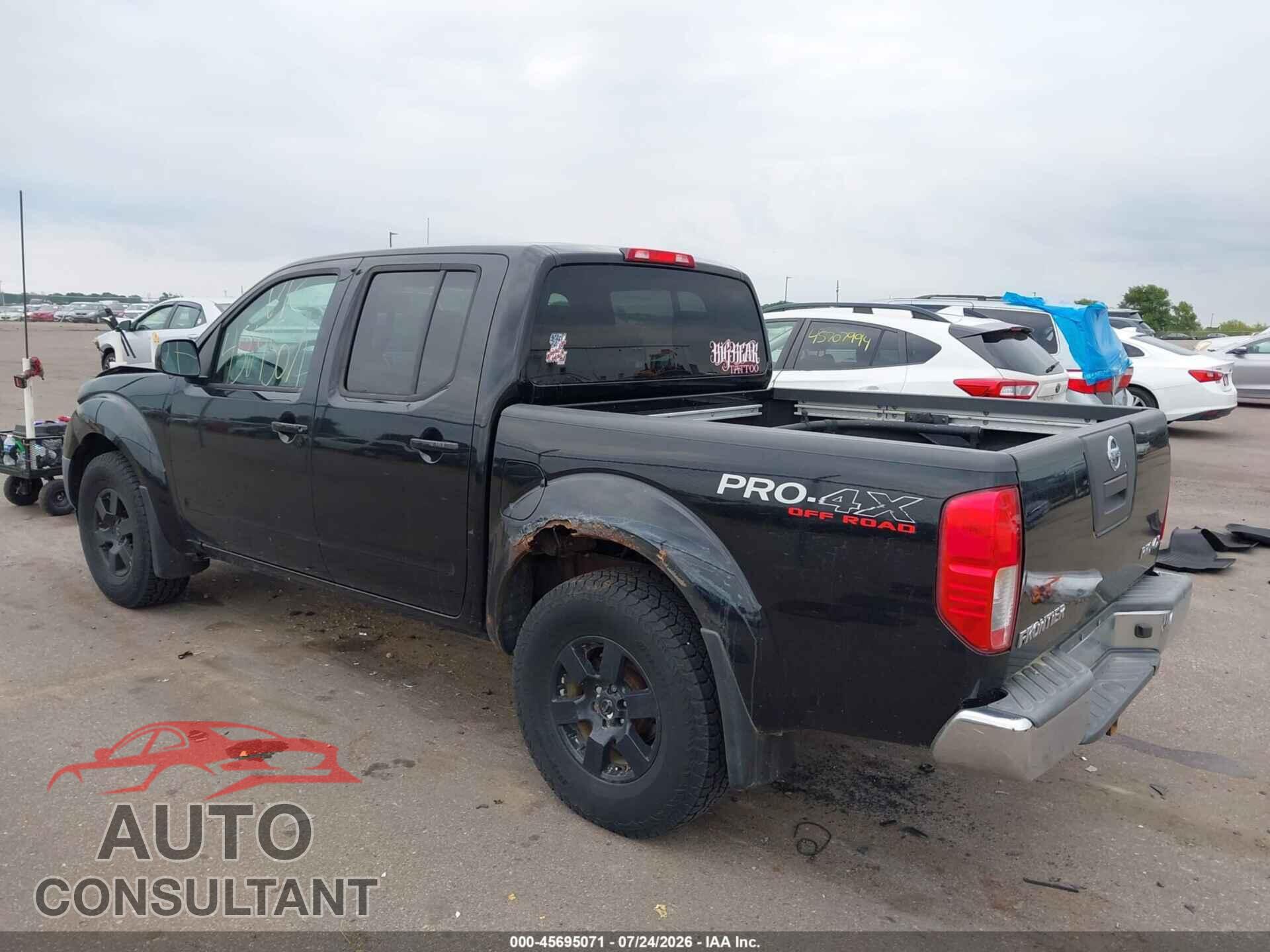 NISSAN FRONTIER 2011 - 1N6AD0EV2BC413694