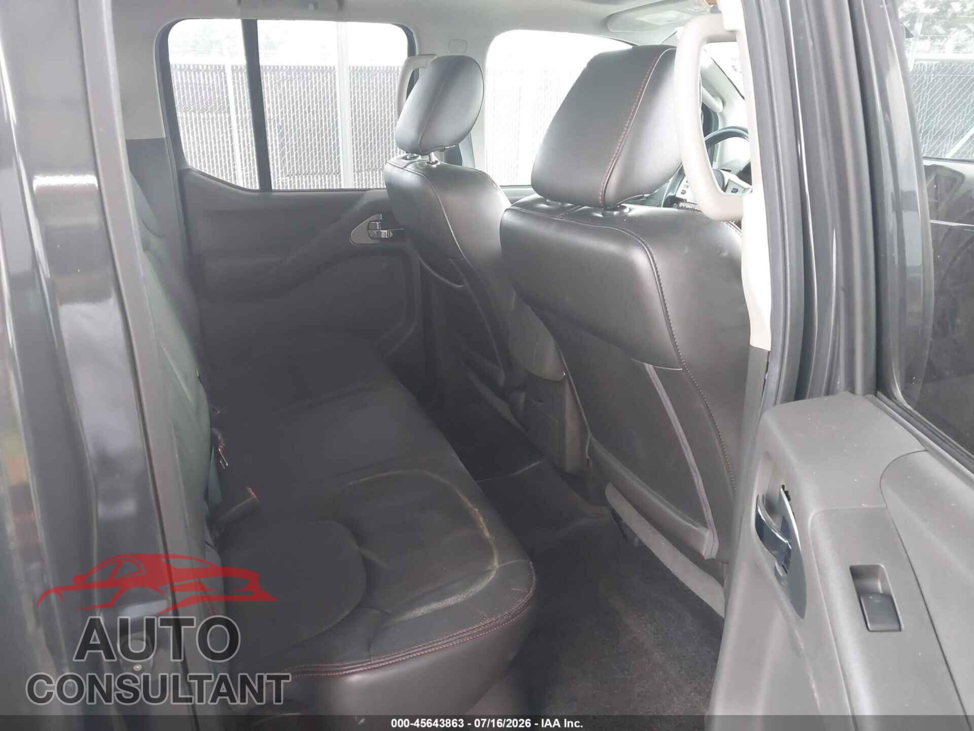 NISSAN FRONTIER 2011 - 1N6AD0EV3BC417673