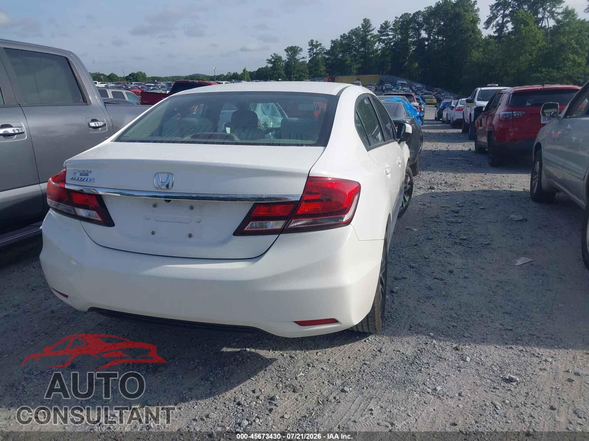 HONDA CIVIC 2015 - 19XFB2F89FE091041