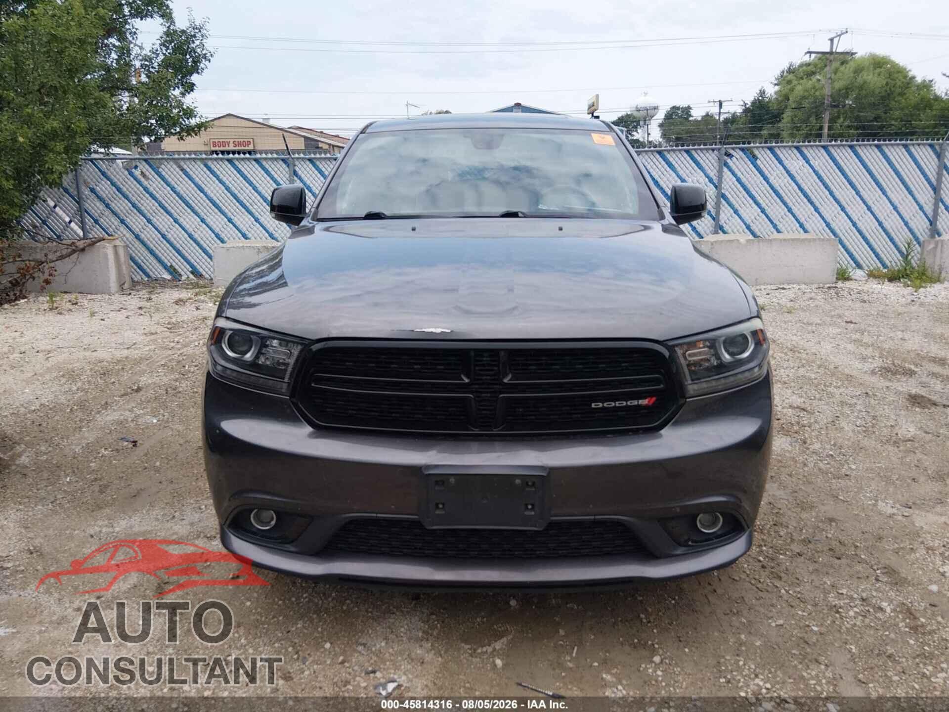 DODGE DURANGO 2016 - 1C4RDJDG8GC442316