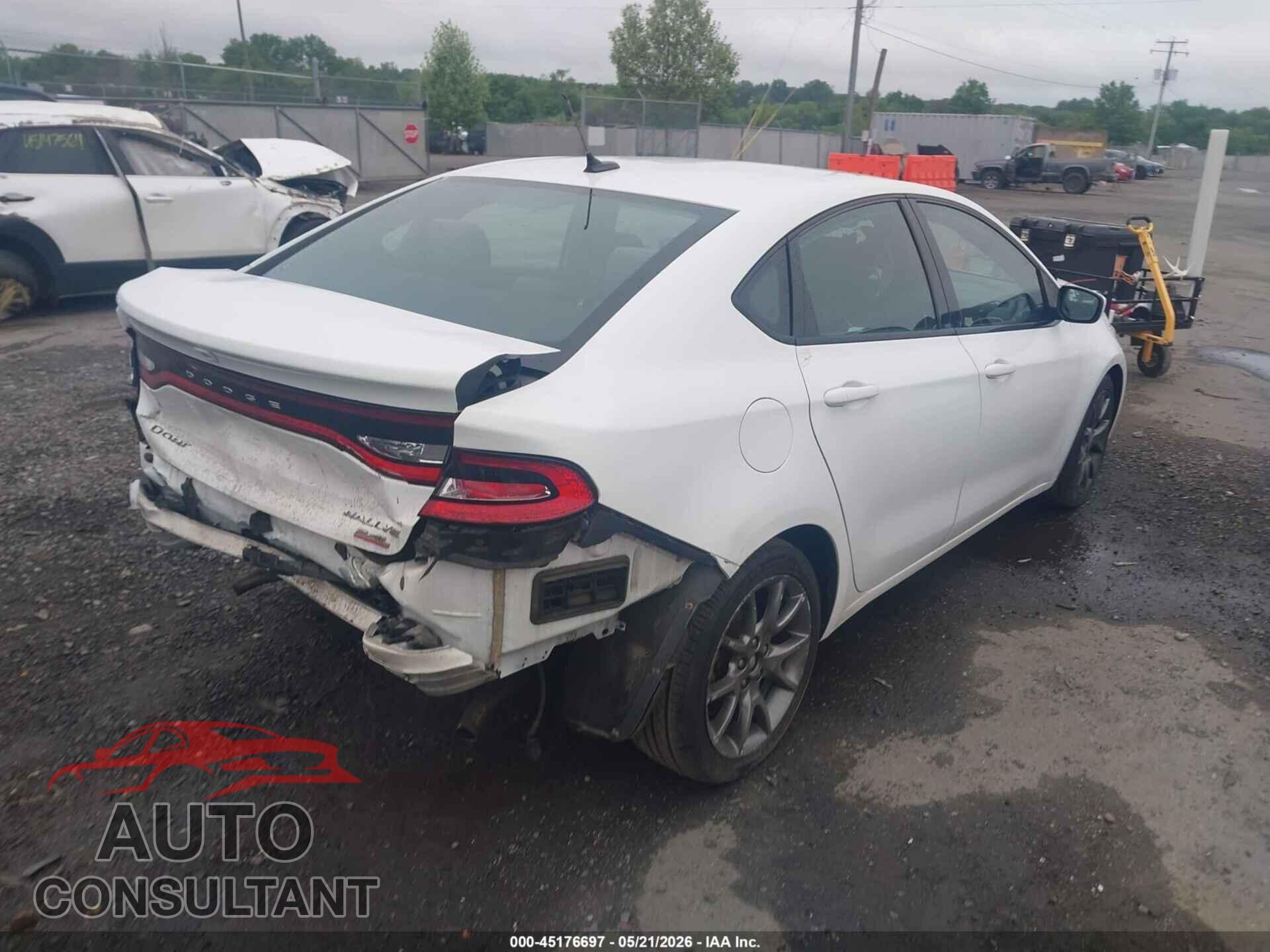 DODGE DART 2014 - 1C3CDFBB8ED687381