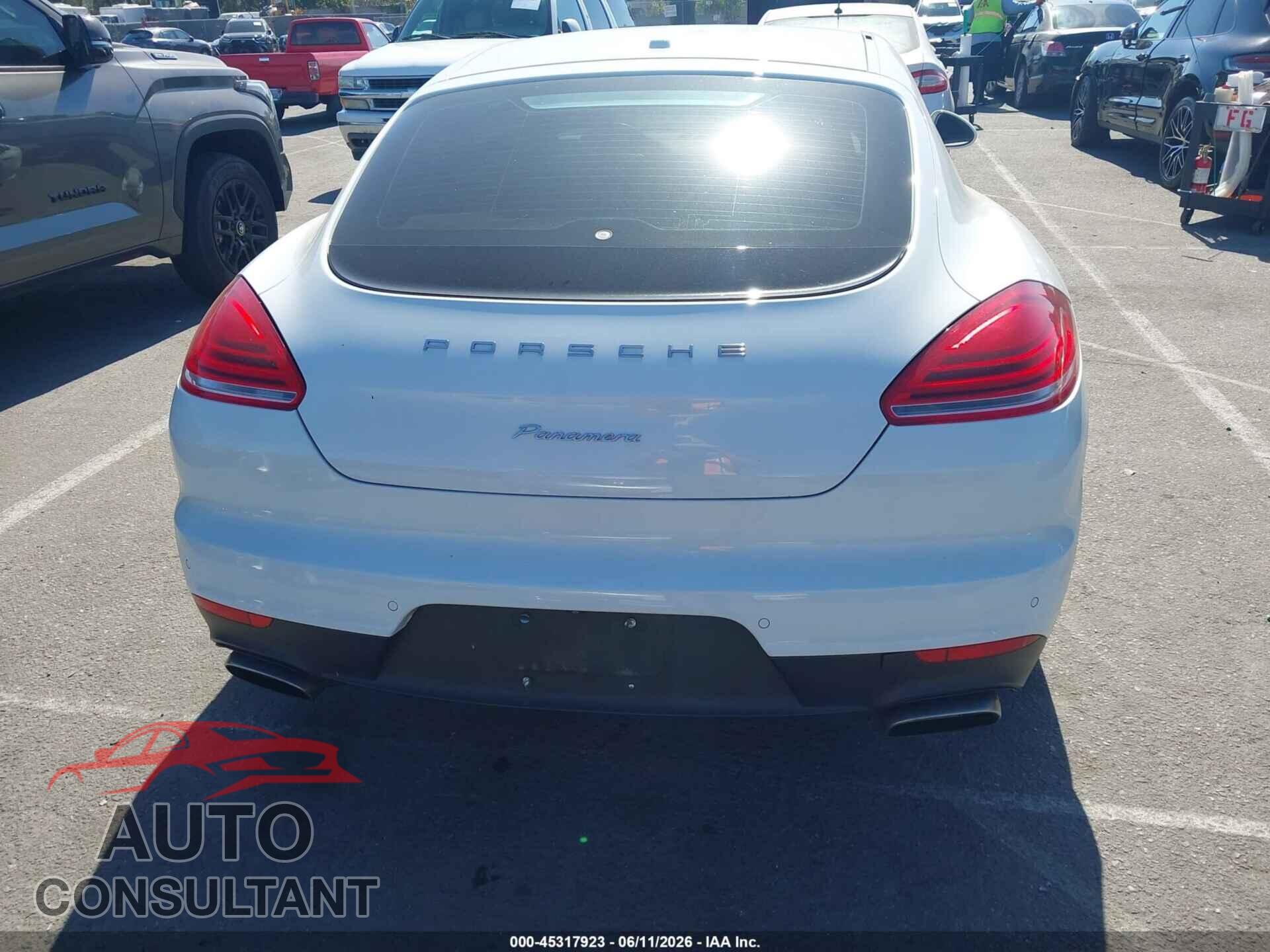 PORSCHE PANAMERA 2015 - WP0AA2A7XFL001429