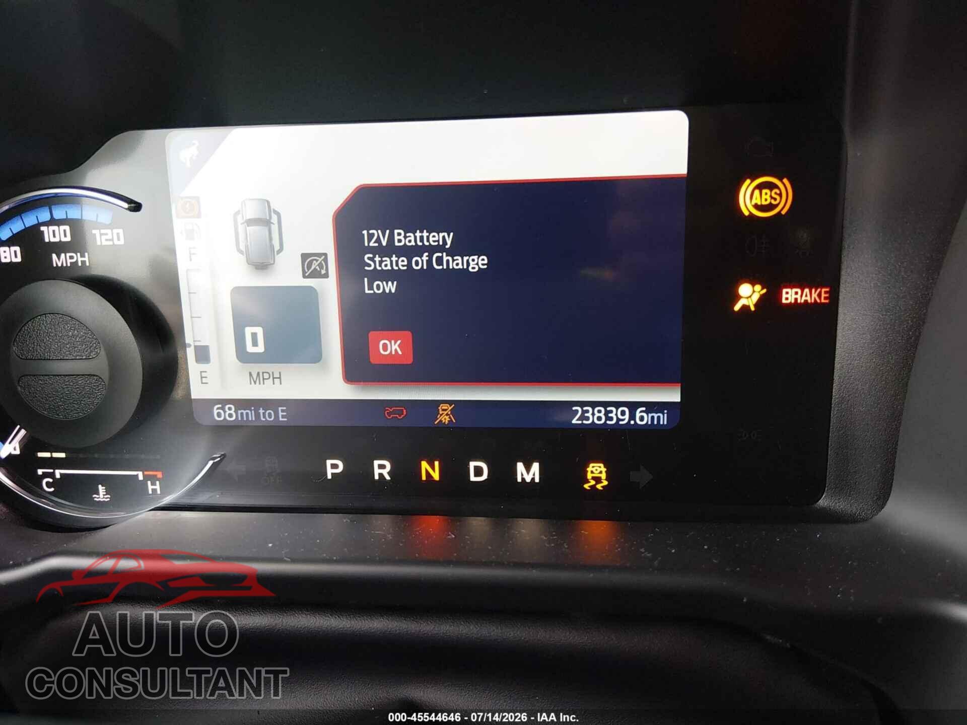 FORD BRONCO 2024 - 1FMDE4EP3RLA48213